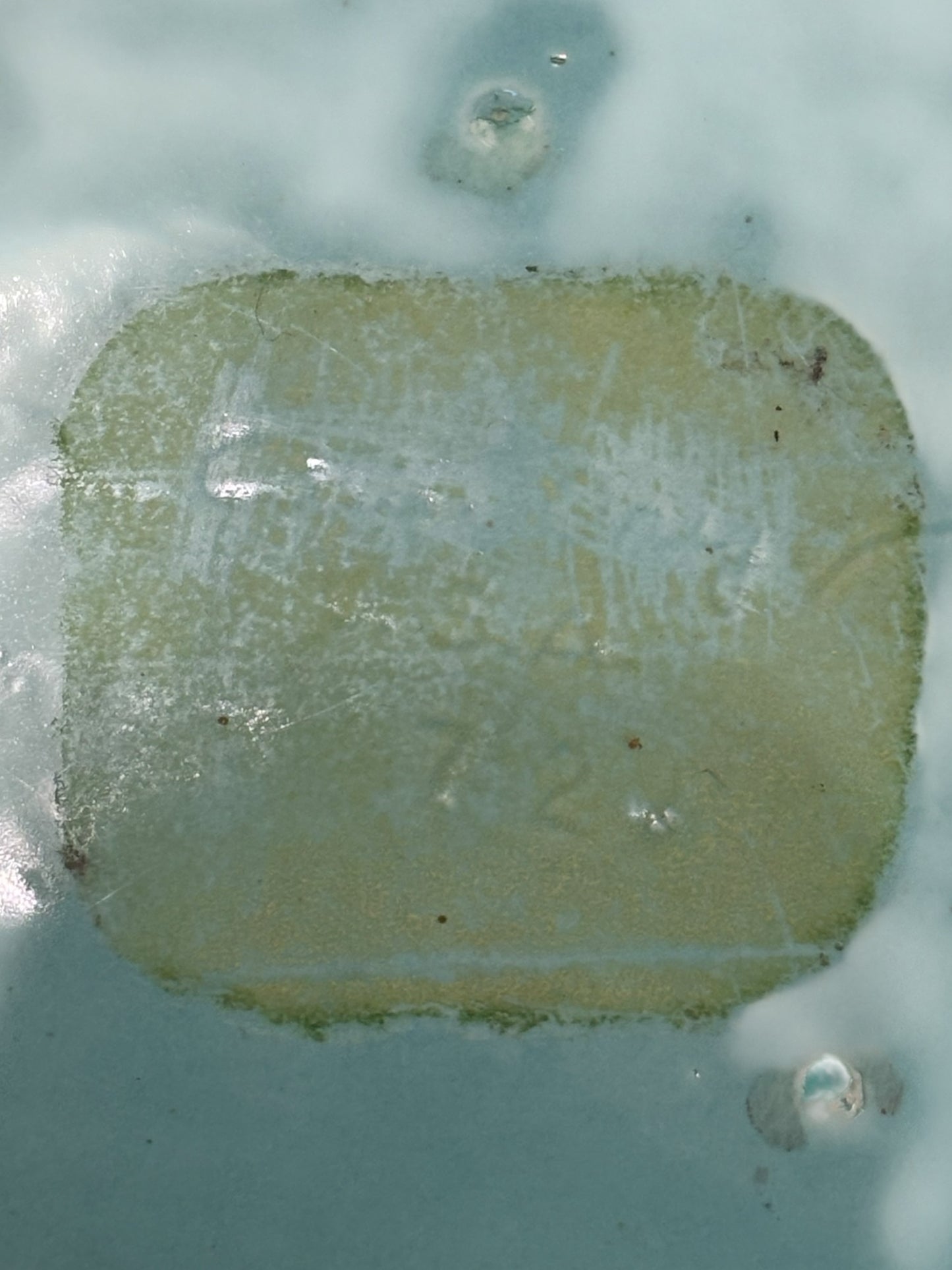 MCM Vintage Turquoise and Gold Atomic Starburst Ashtray 12.5” long