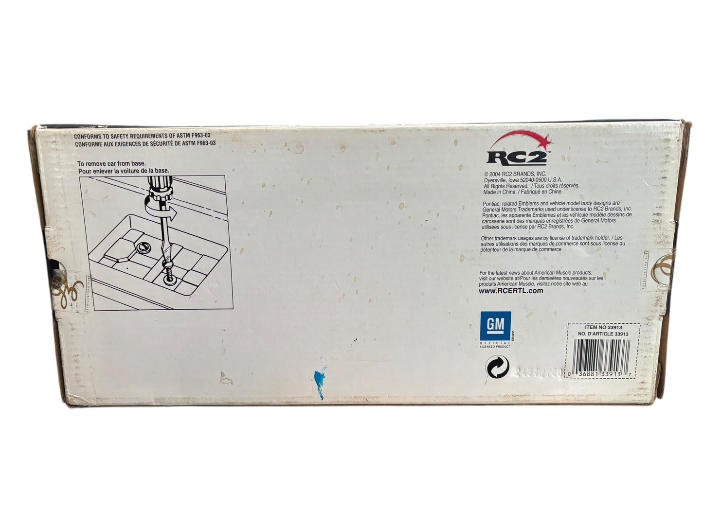 Arnie The Farmer Beswick AUTOGRAPHED Pontiac Boss Bird Funny Car, American Muscle Ertle Collectibles