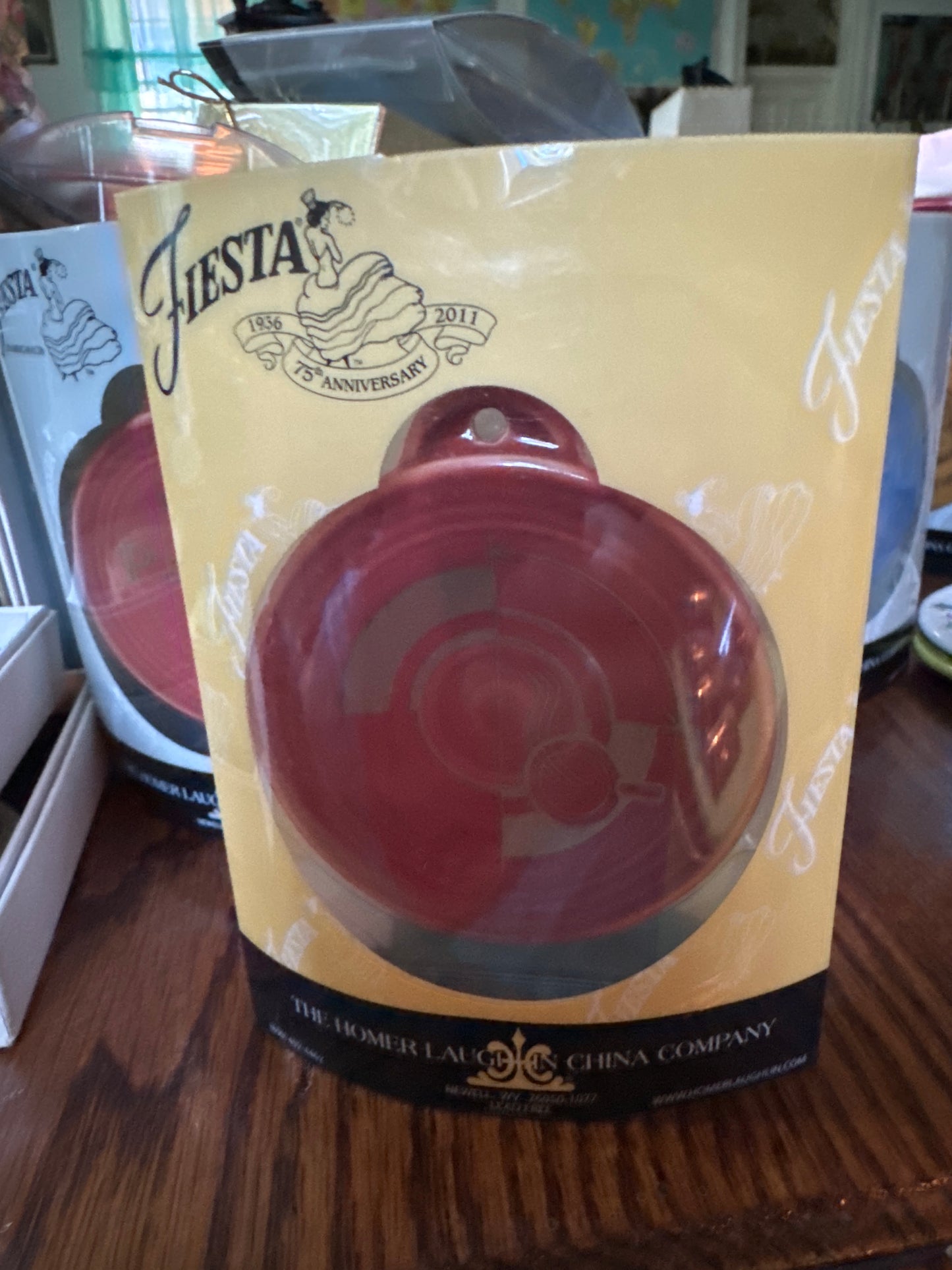 Fiesta Ornament Paprika HLCCA 2012 Member Exclusive