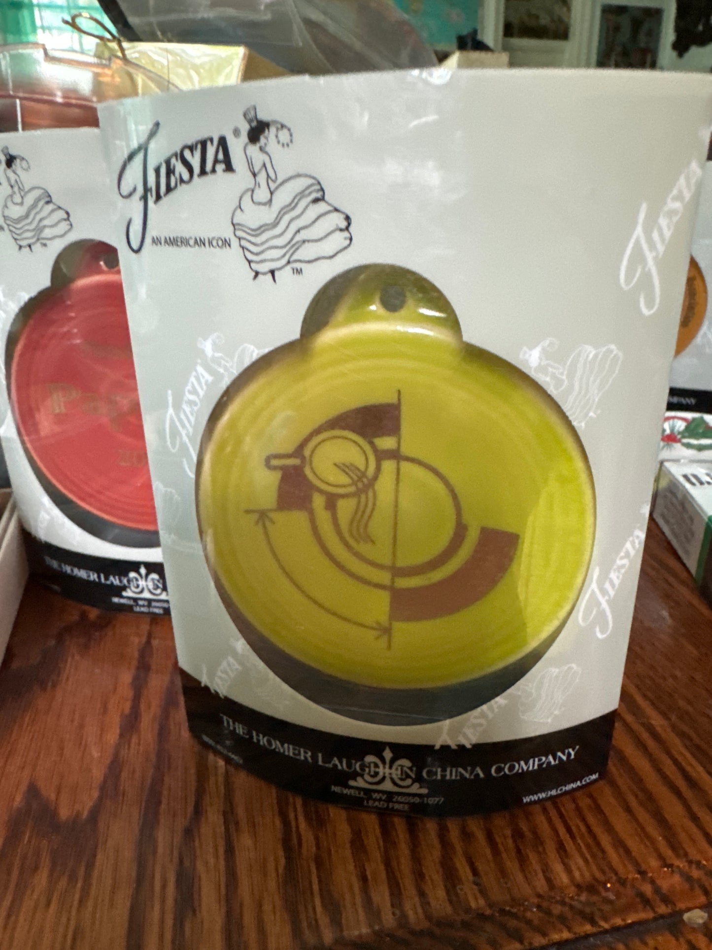 Fiesta Lemongrass HLCCA Member Logo Ornament Exclusive 2011
