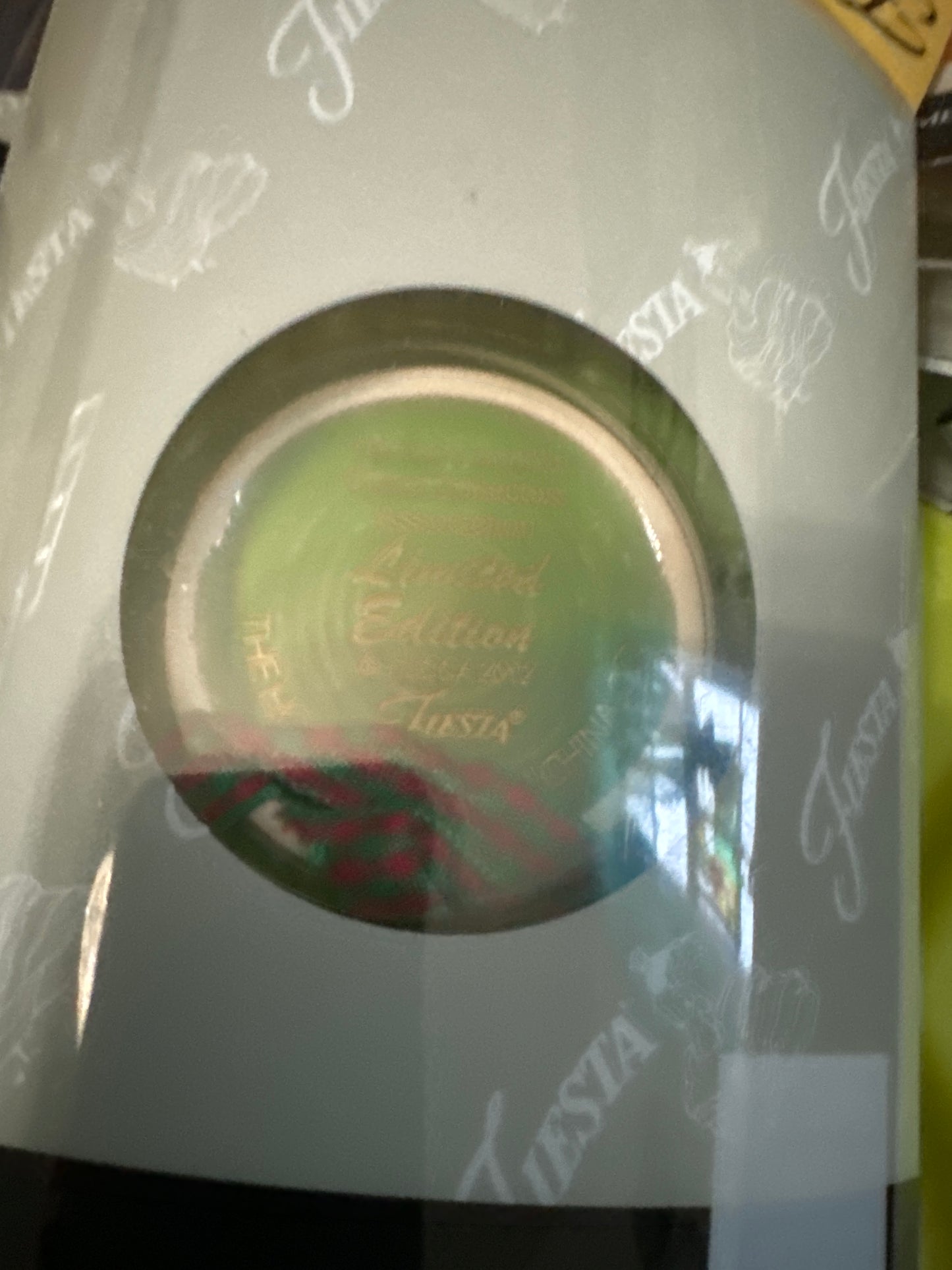 Fiesta Ornament Embossed Shamrock HLCCA Exclusive Teapot only 144 made