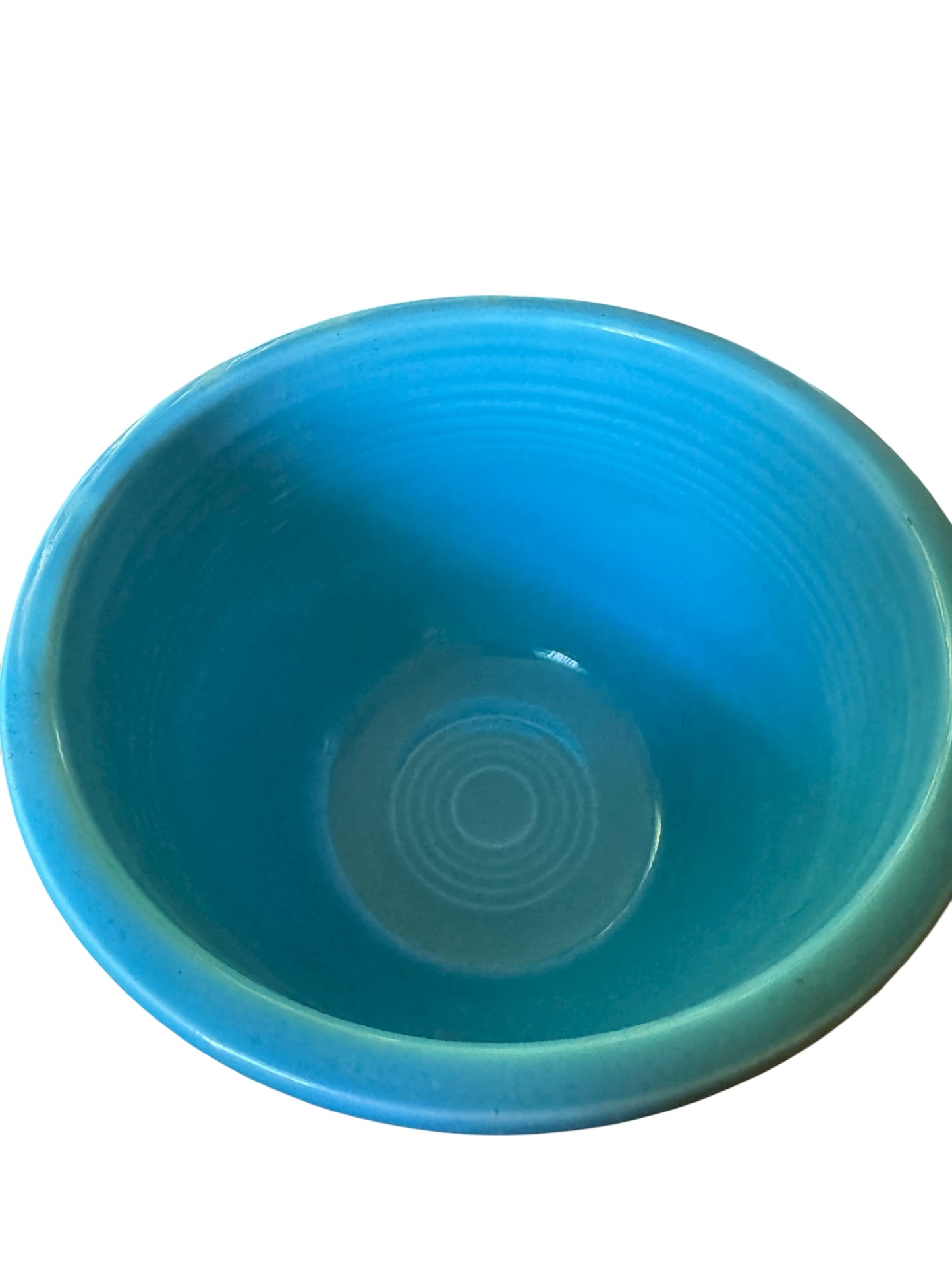 Vintage Fiesta Turquoise Mixing Nesting Bowl #3 NO CHIPS CRACKS