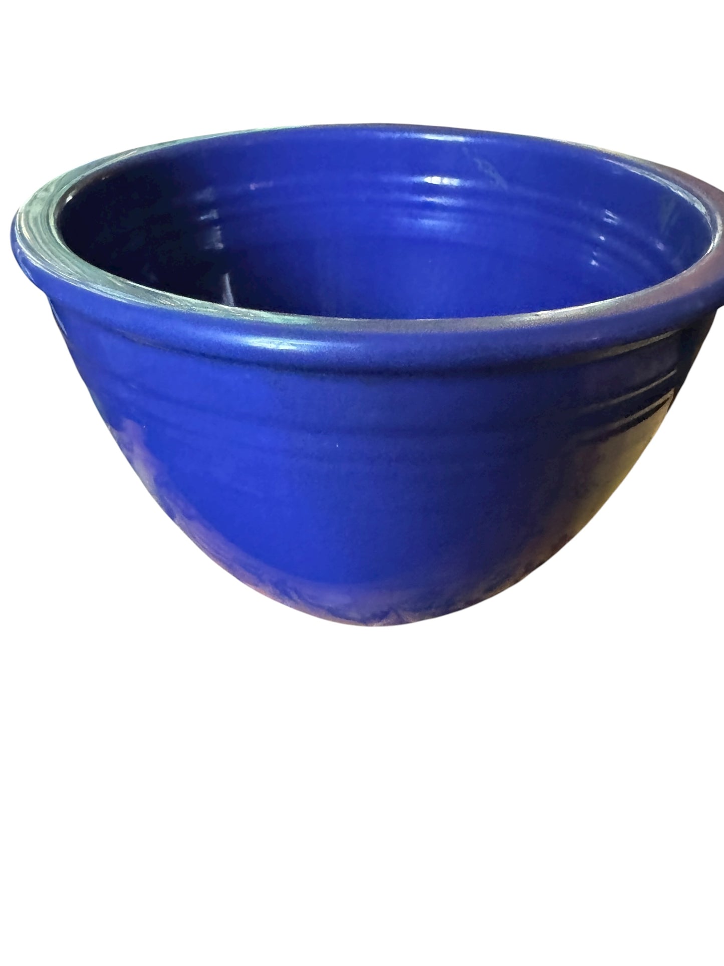 Vintage Fiesta Cobalt Mixing Nesting Bowl #4 NO CHIPS CRACKS