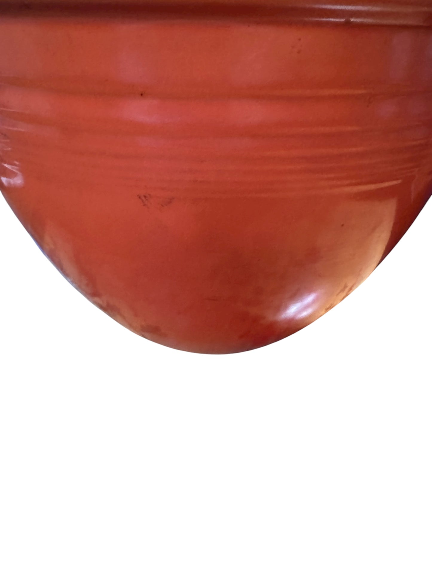 Vintage Fiesta Red Mixing Nesting Bowl #5 NO CHIPS CRACKS