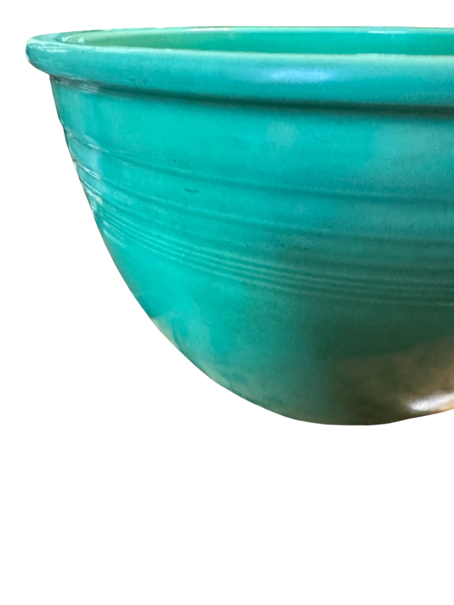 Vintage Fiesta Green Mixing Nesting Bowl #7 NO CHIPS CRACKS
