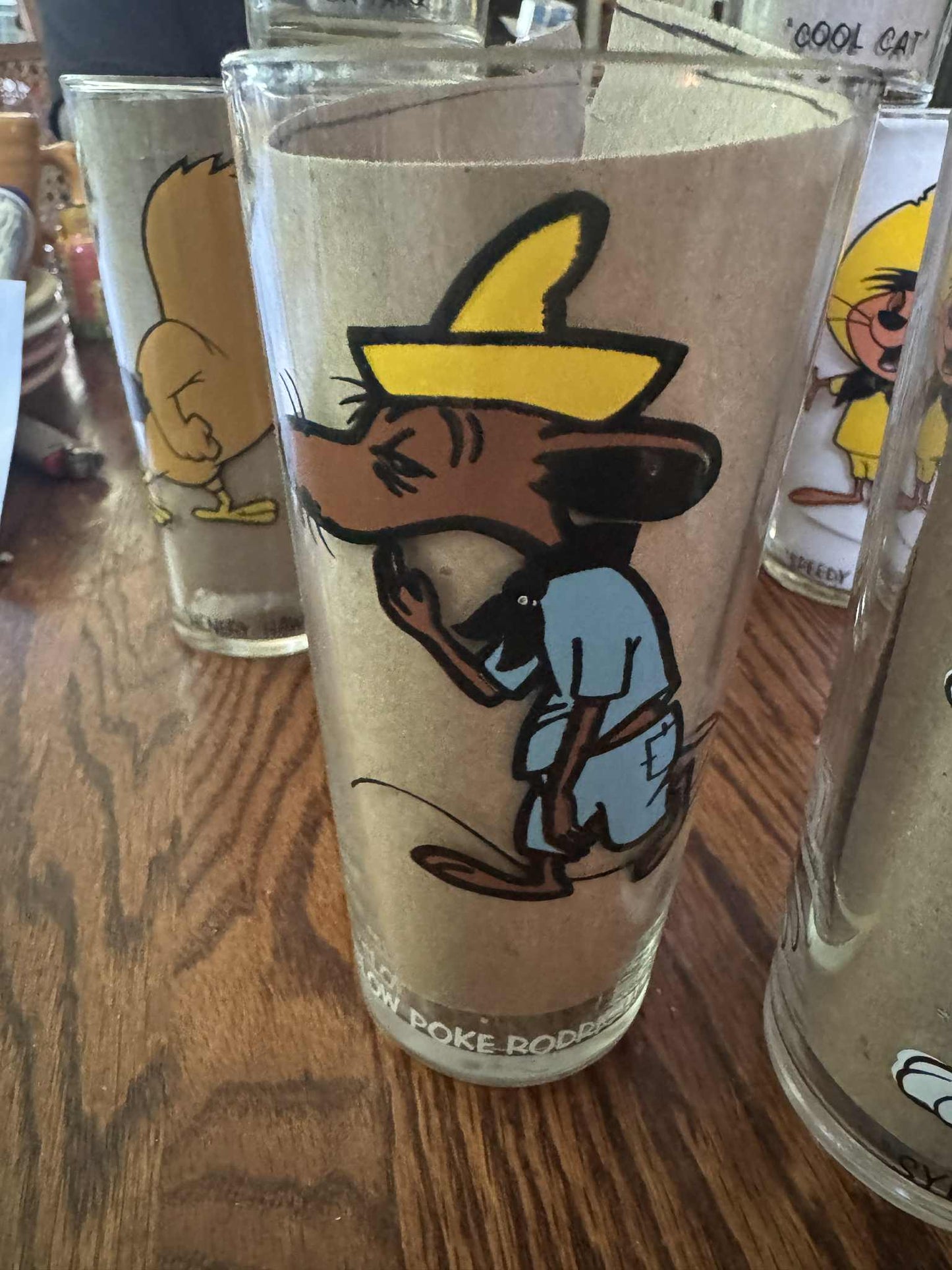 Vintage 1973 Pepsi Looney Tunes Glass Set 18 - FULL SET