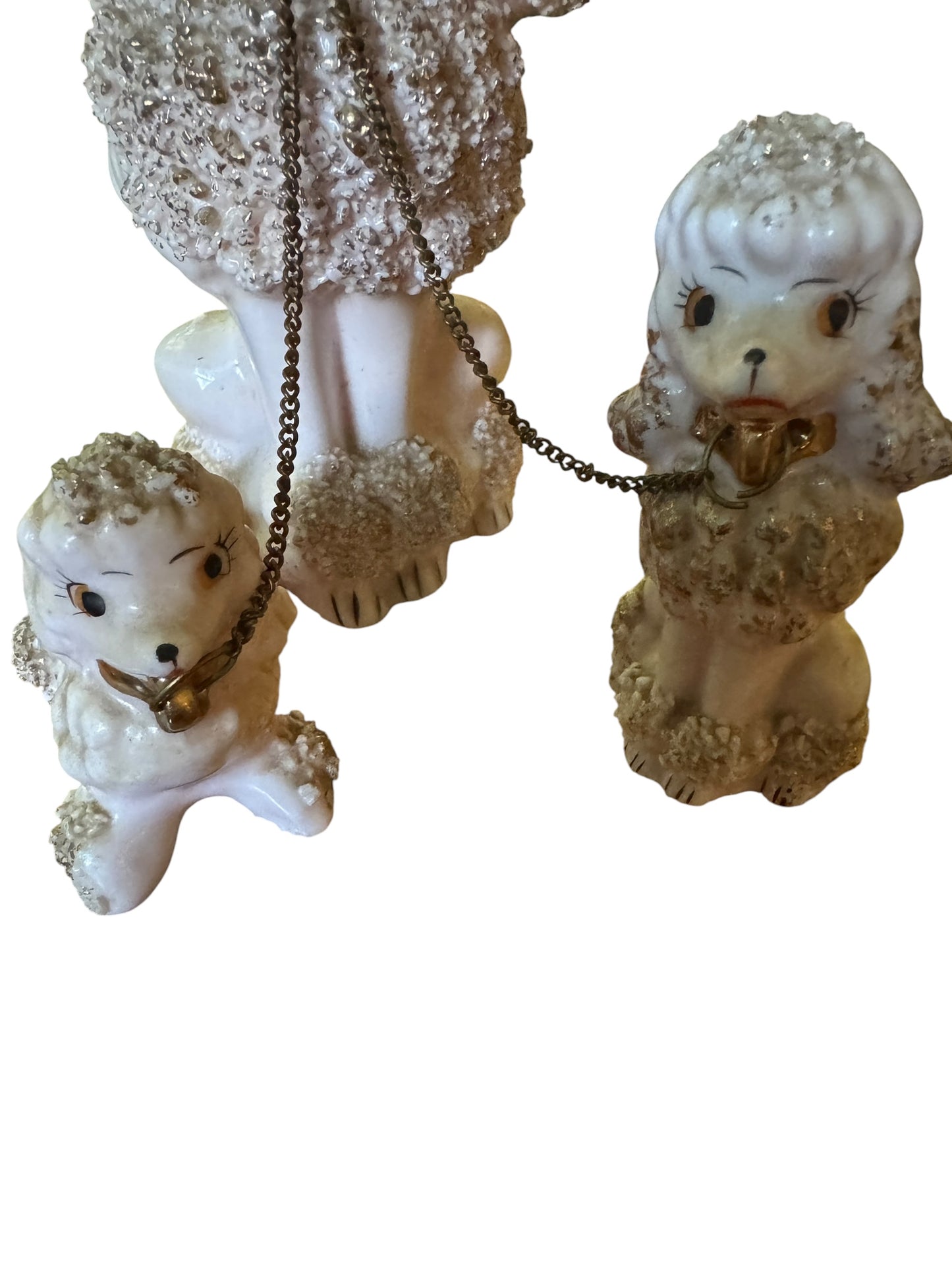 Vintage California Creations Pink Spaghetti Poodles W/ Chains 6’