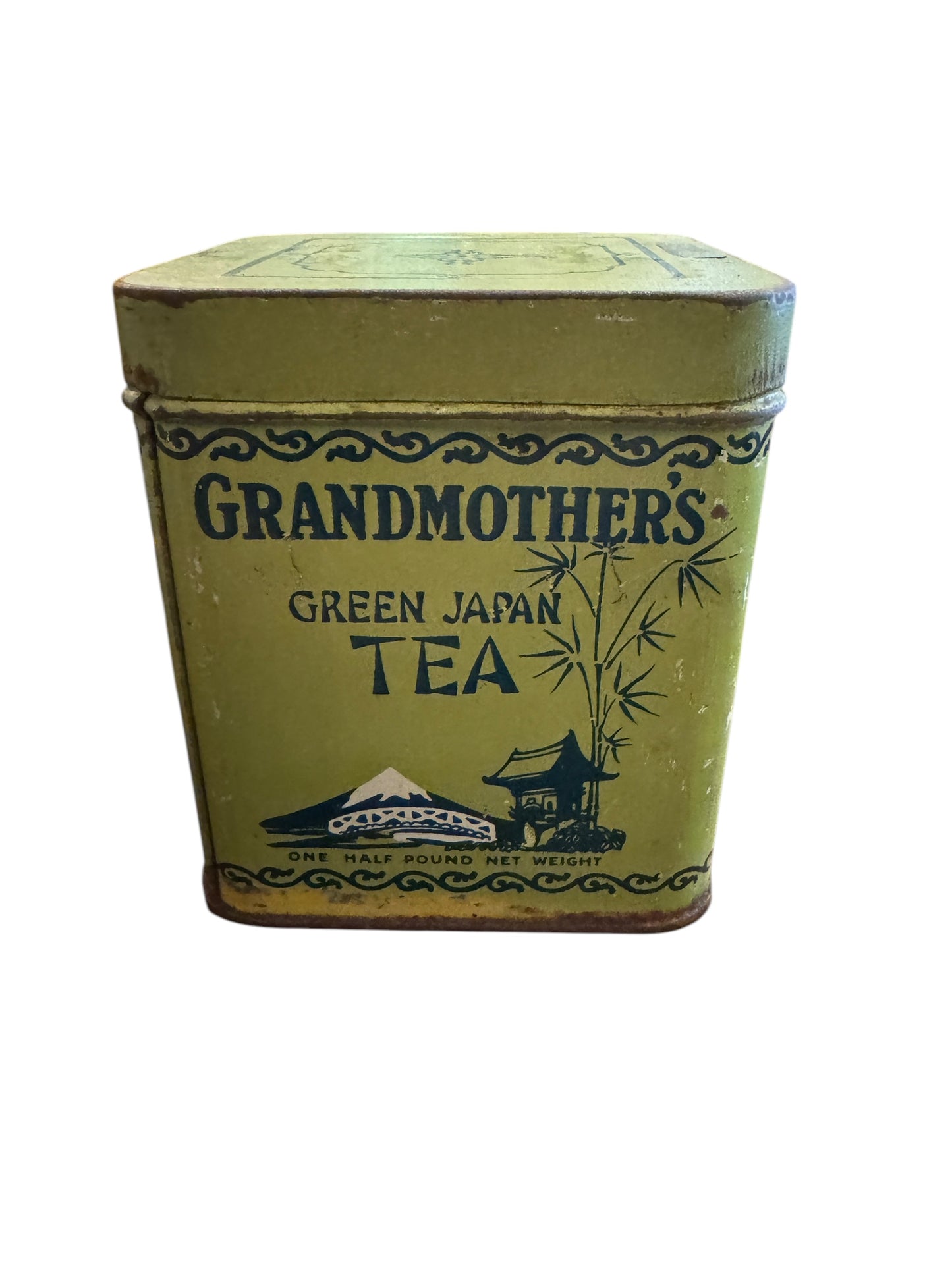 Grandmother's Green Japan Tea One Half Pound Great New York NY