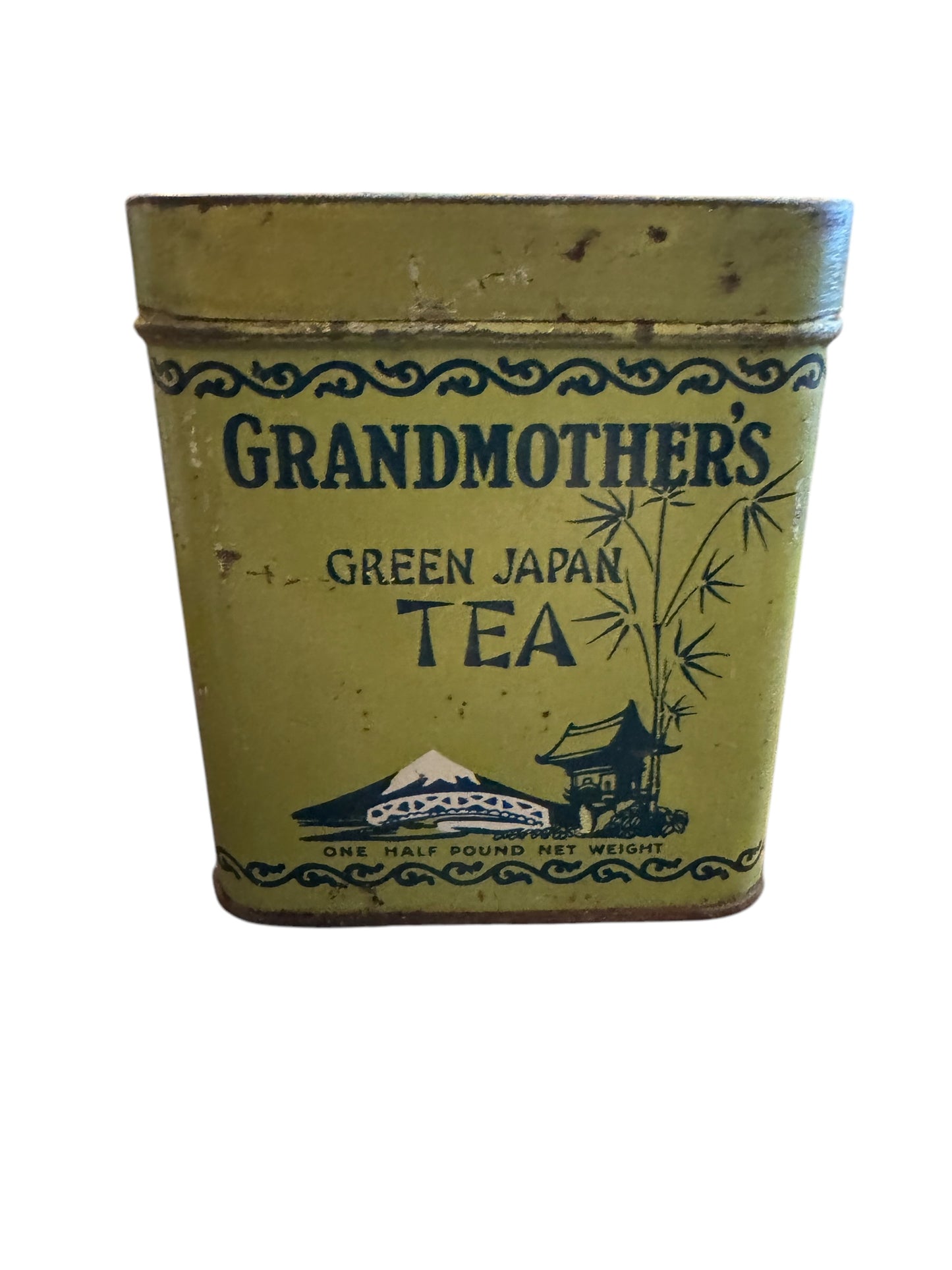 Grandmother's Green Japan Tea One Half Pound Great New York NY