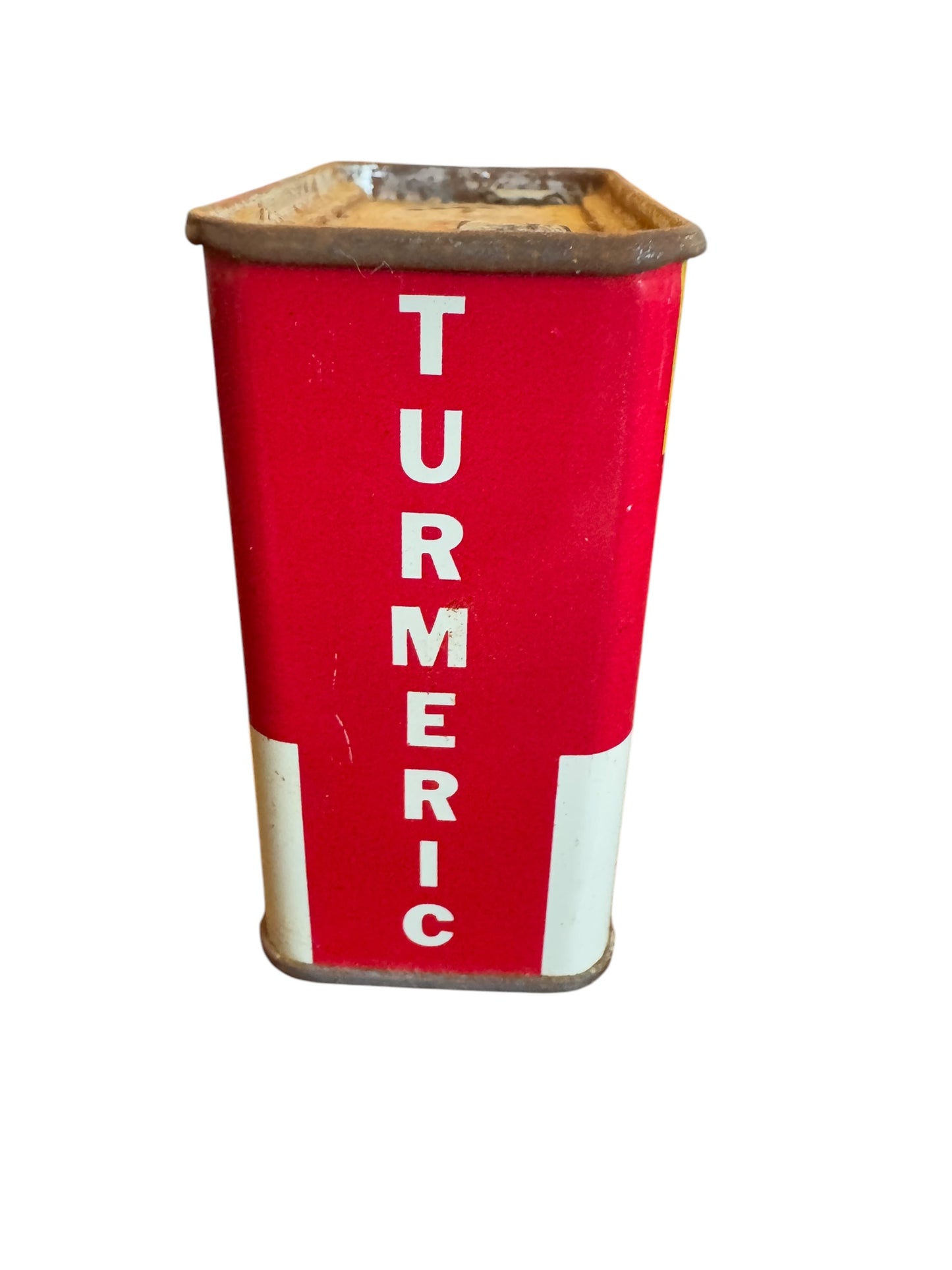 Vintage Spartan Turmeric 1 1/2 Oz Spice Tin Grand Rapids MI