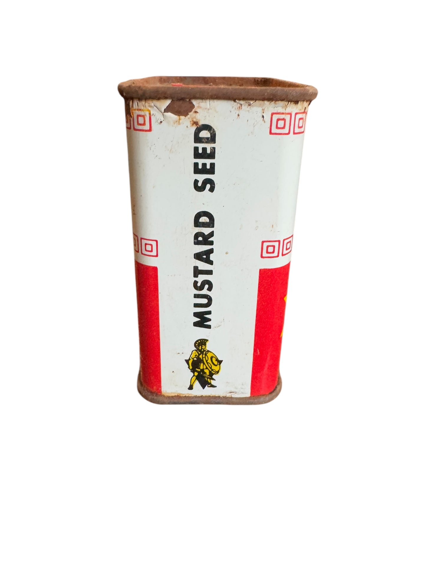 Vintage Spartan Mustard Seed 2 1/4 Oz Spice Tin Grand Rapids MI