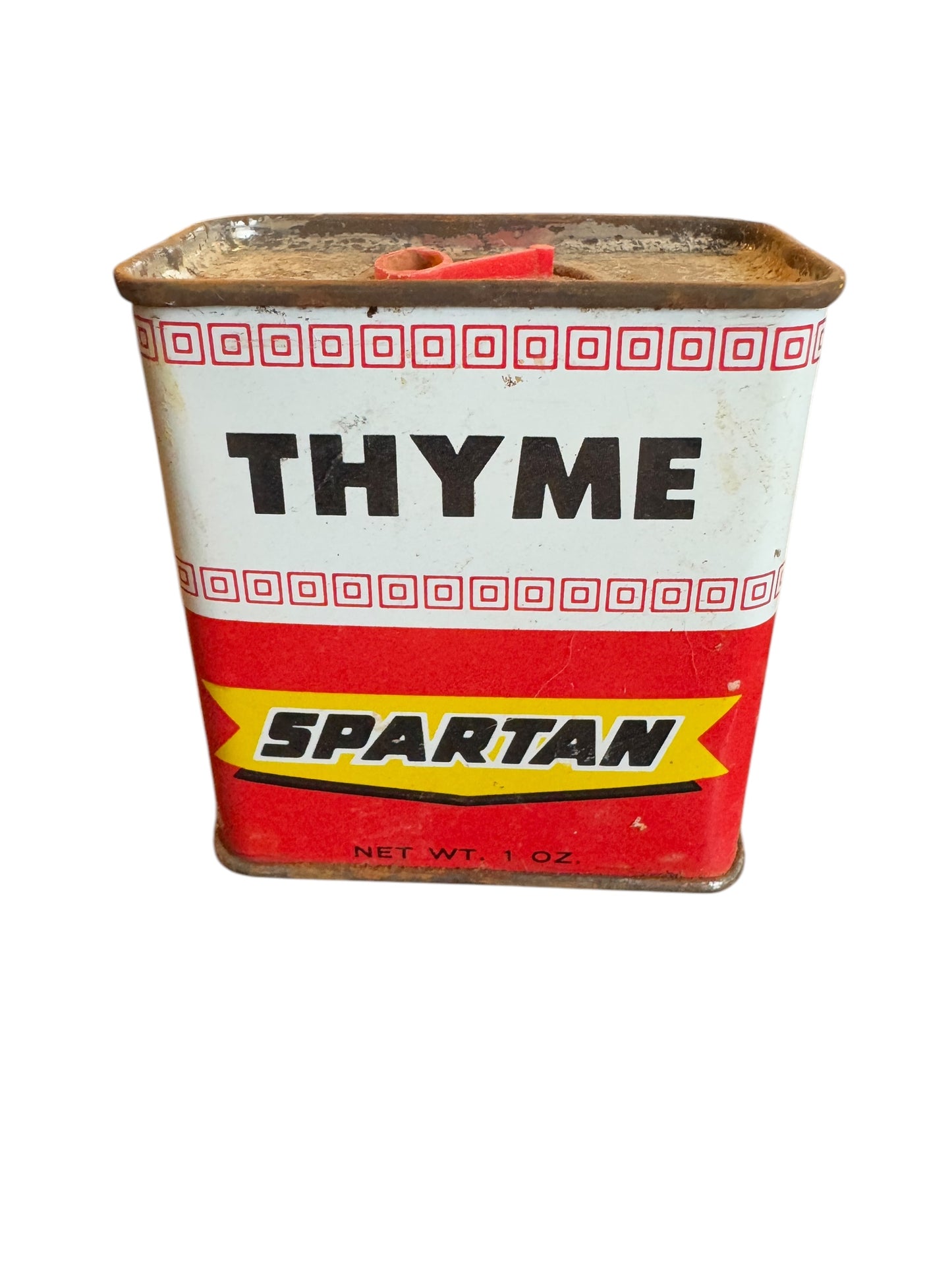Vintage Spartan Thyme 1 Oz Spice Tin Grand Rapids MI