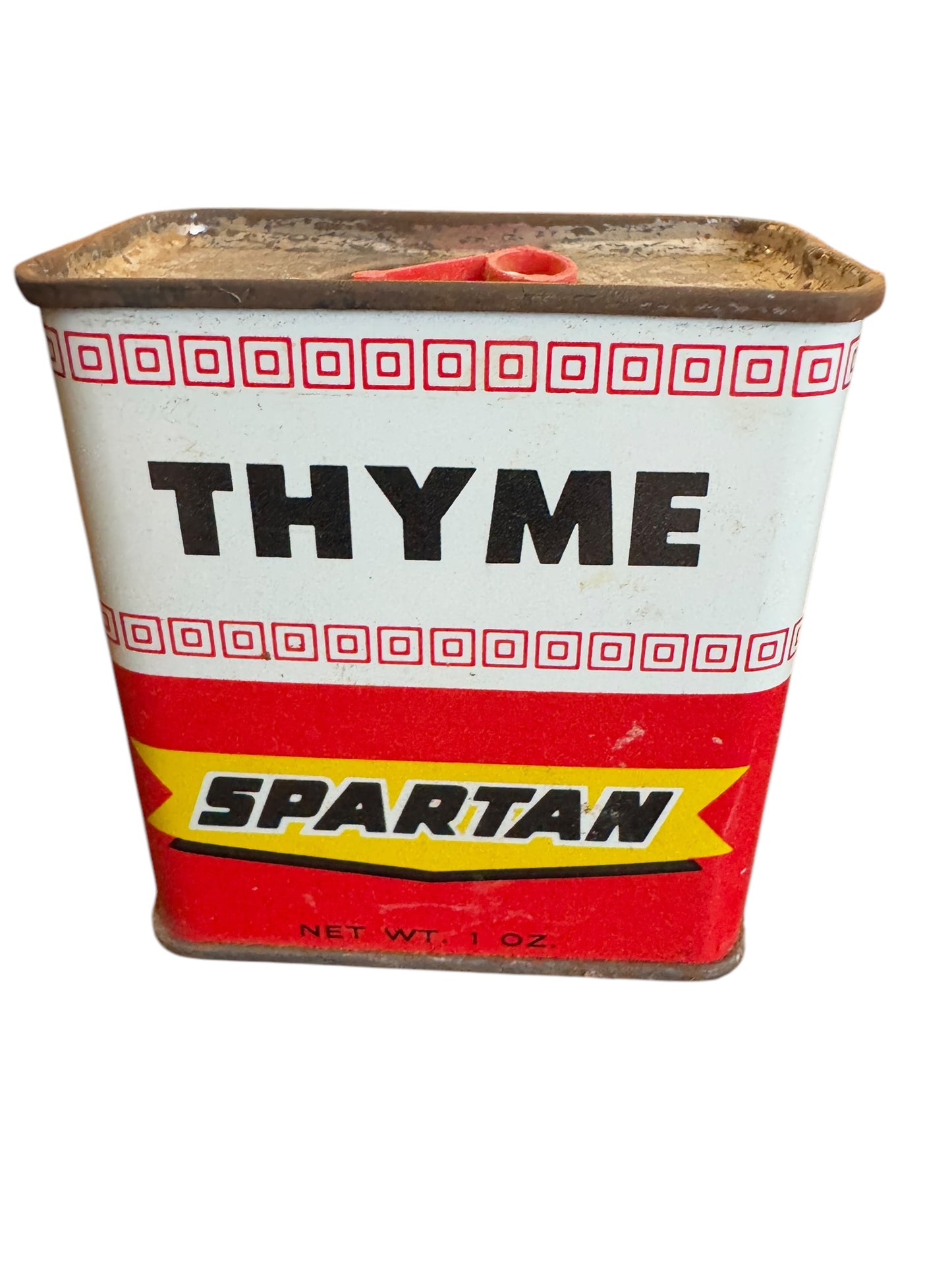Vintage Spartan Thyme 1 Oz Spice Tin Grand Rapids MI
