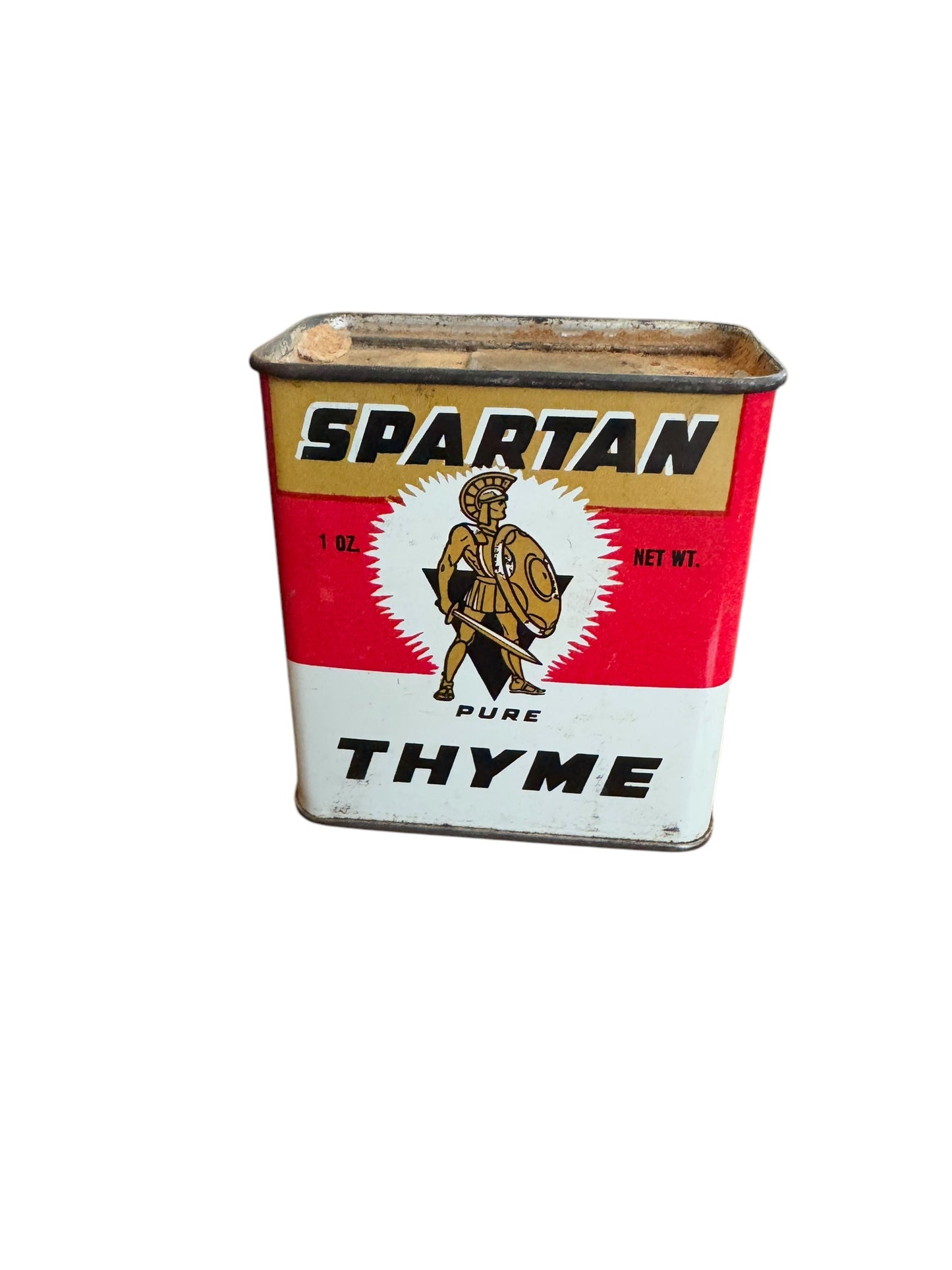 Vintage Spartan Thyme 1 Oz Spice Tin Grand Rapids Michigan
