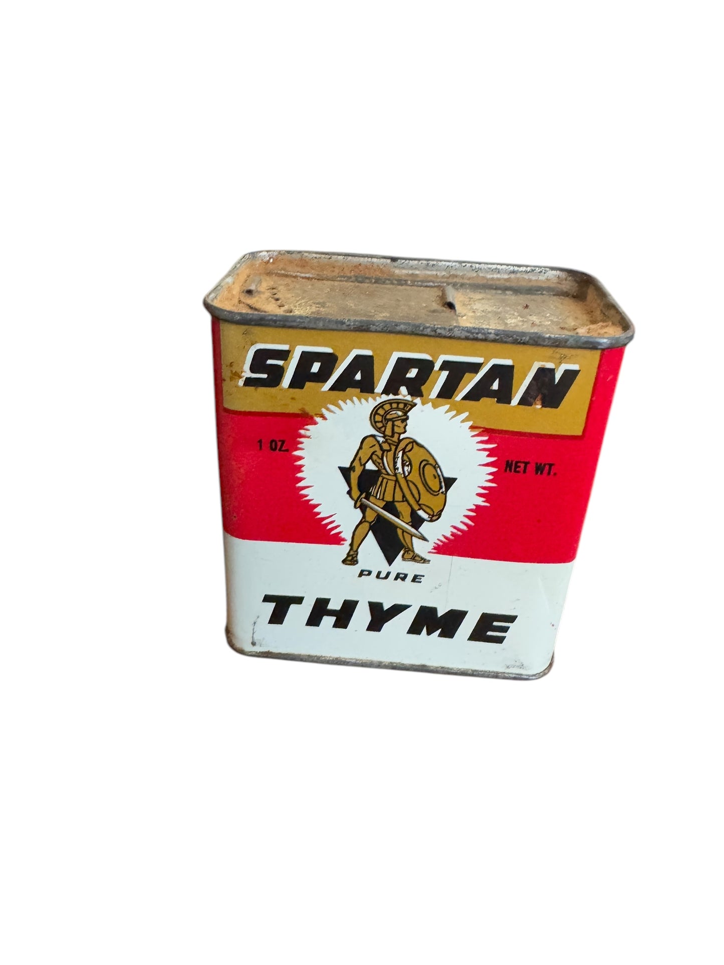 Vintage Spartan Thyme 1 Oz Spice Tin Grand Rapids Michigan