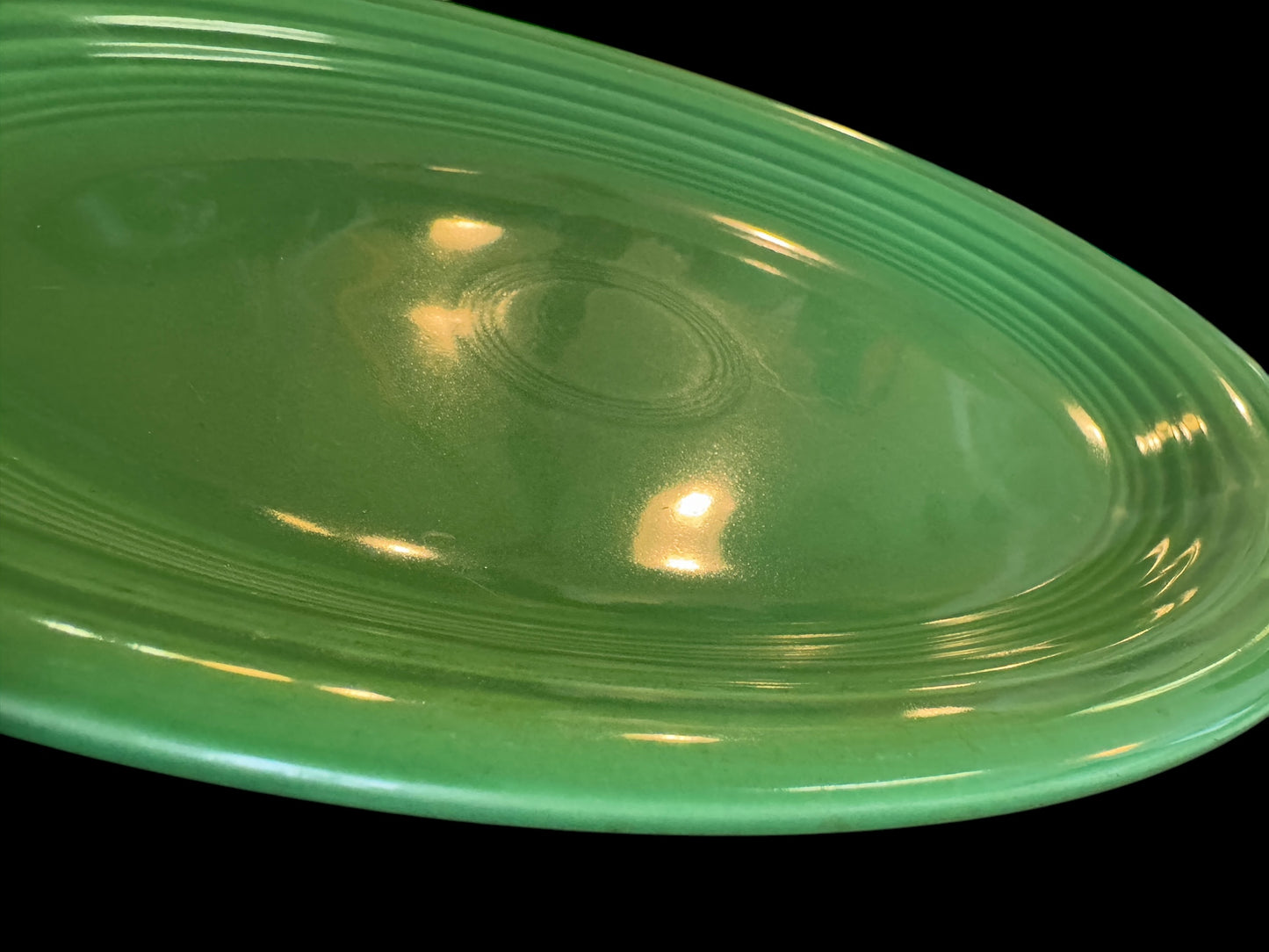 RARE Vintage Fiesta Actual Medium Green Platter