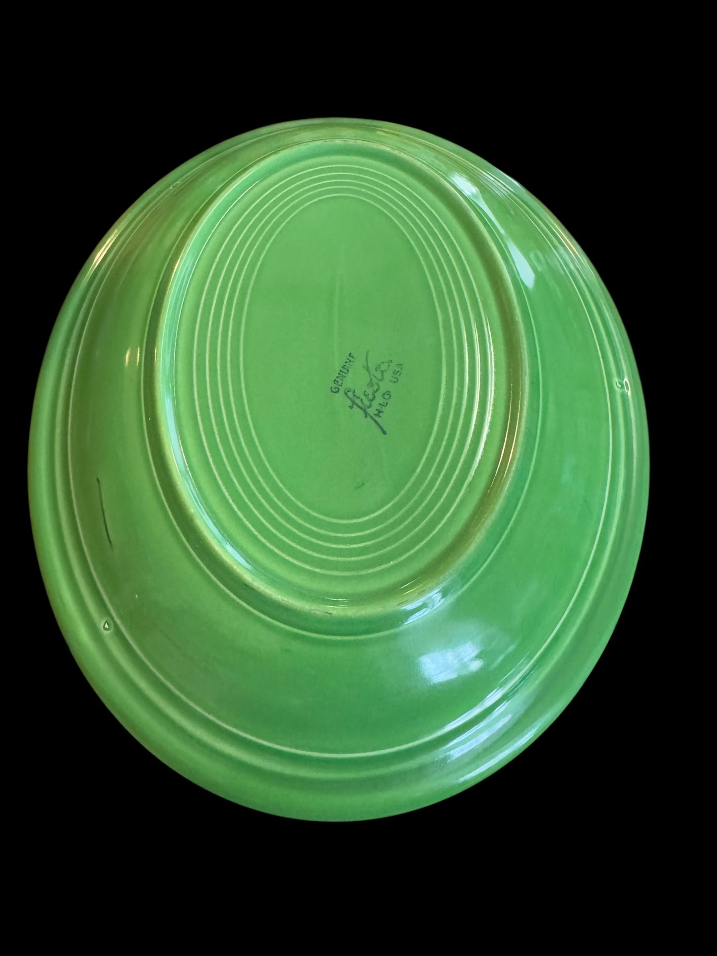 RARE Vintage Fiesta Actual Medium Green Platter