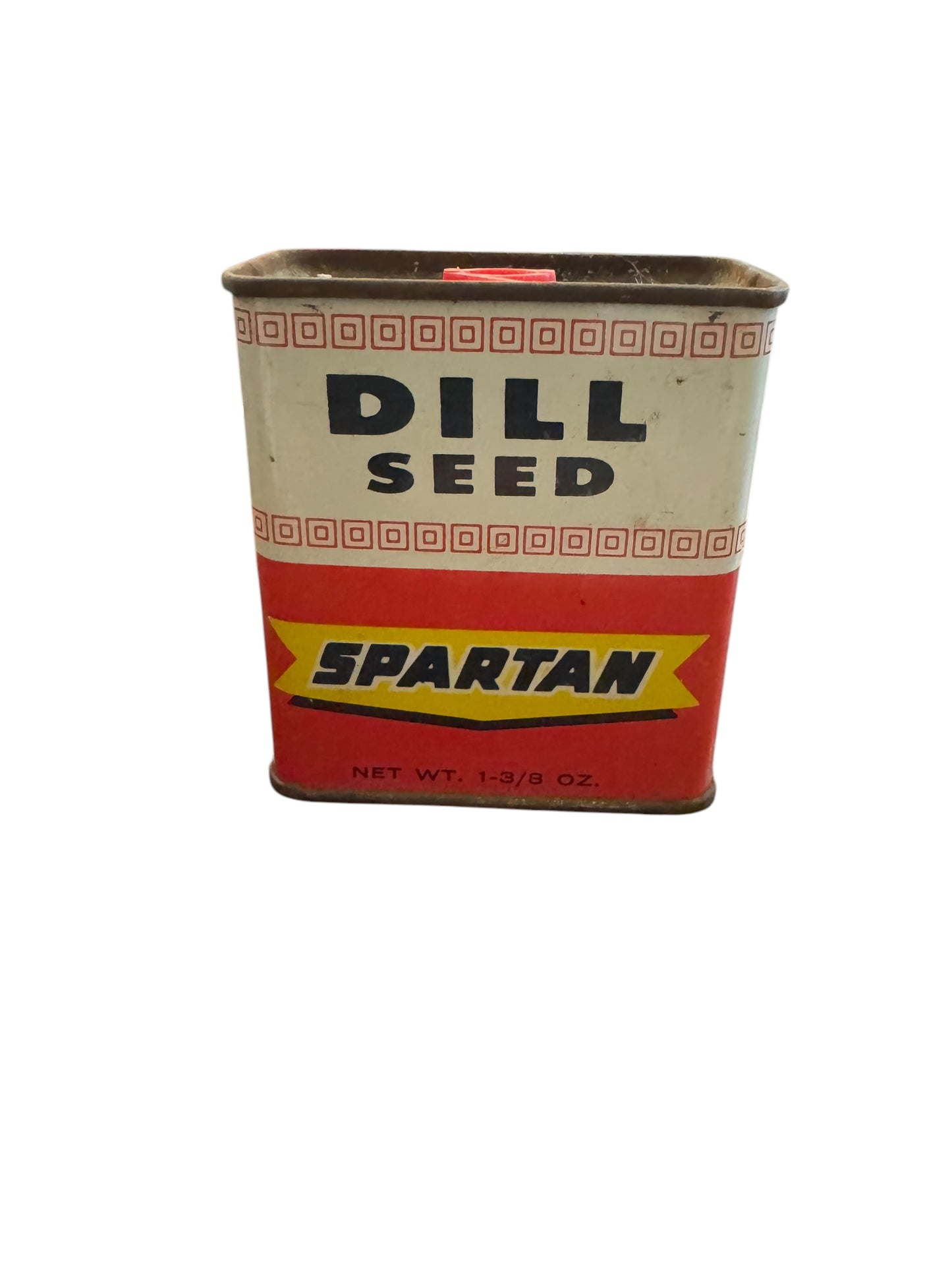 Vintage Spartan Dill Seed 1 3/8 Oz Spice Tin Grand Rapids Michigan