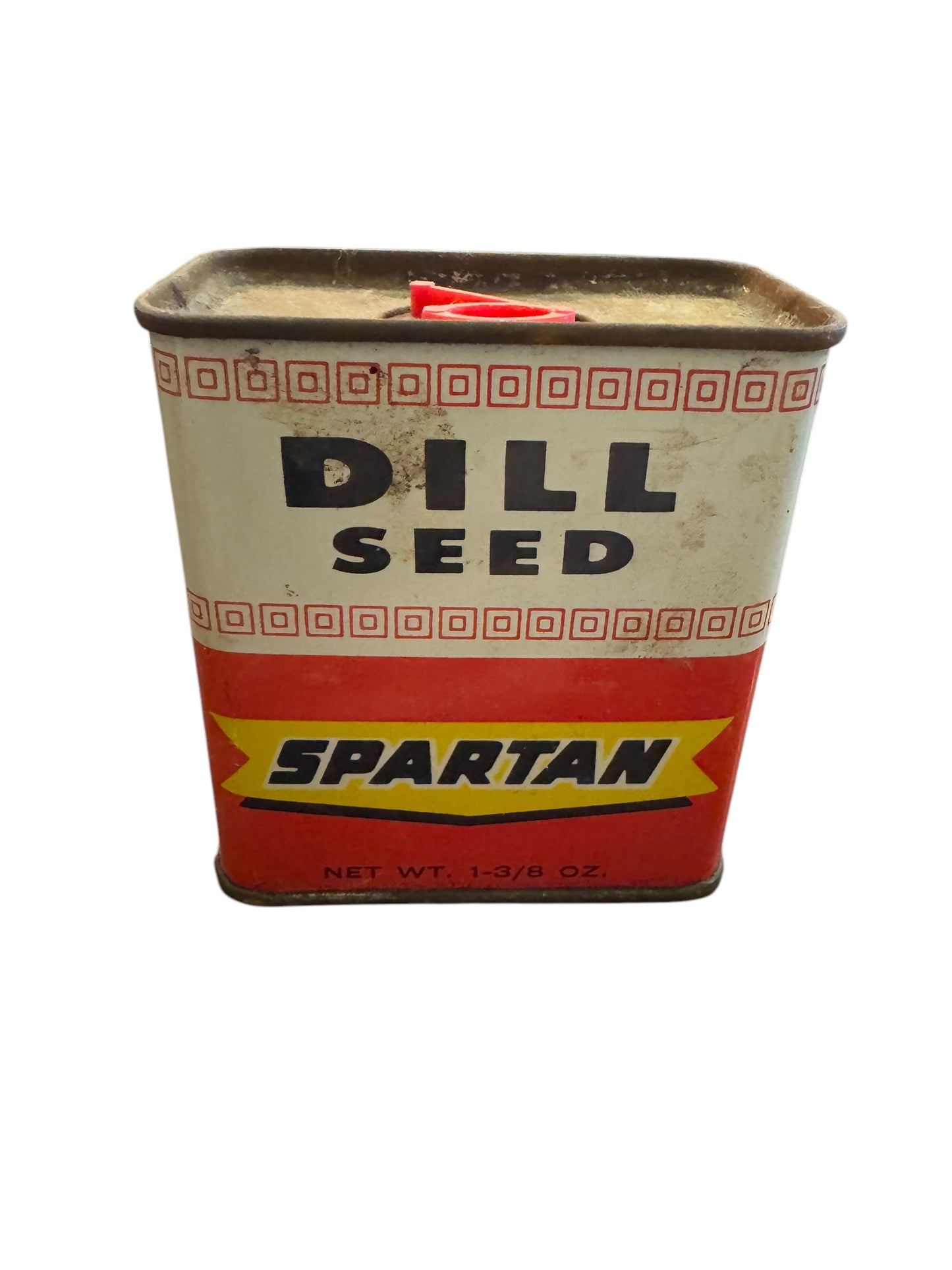 Vintage Spartan Dill Seed 1 3/8 Oz Spice Tin Grand Rapids Michigan