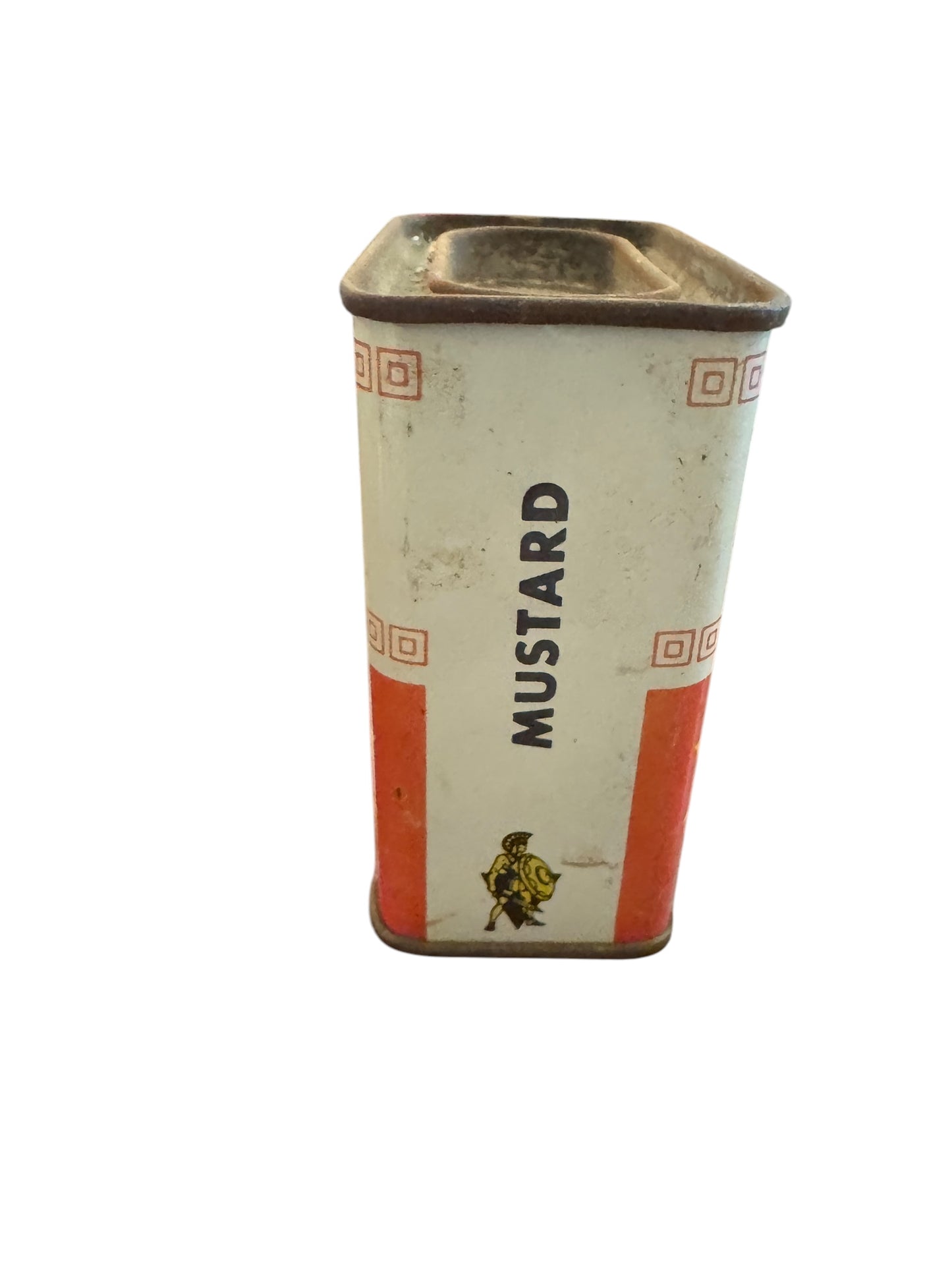Vintage Spartan Mustard 1 1/4 Oz Spice Tin Grand Rapids Michigan