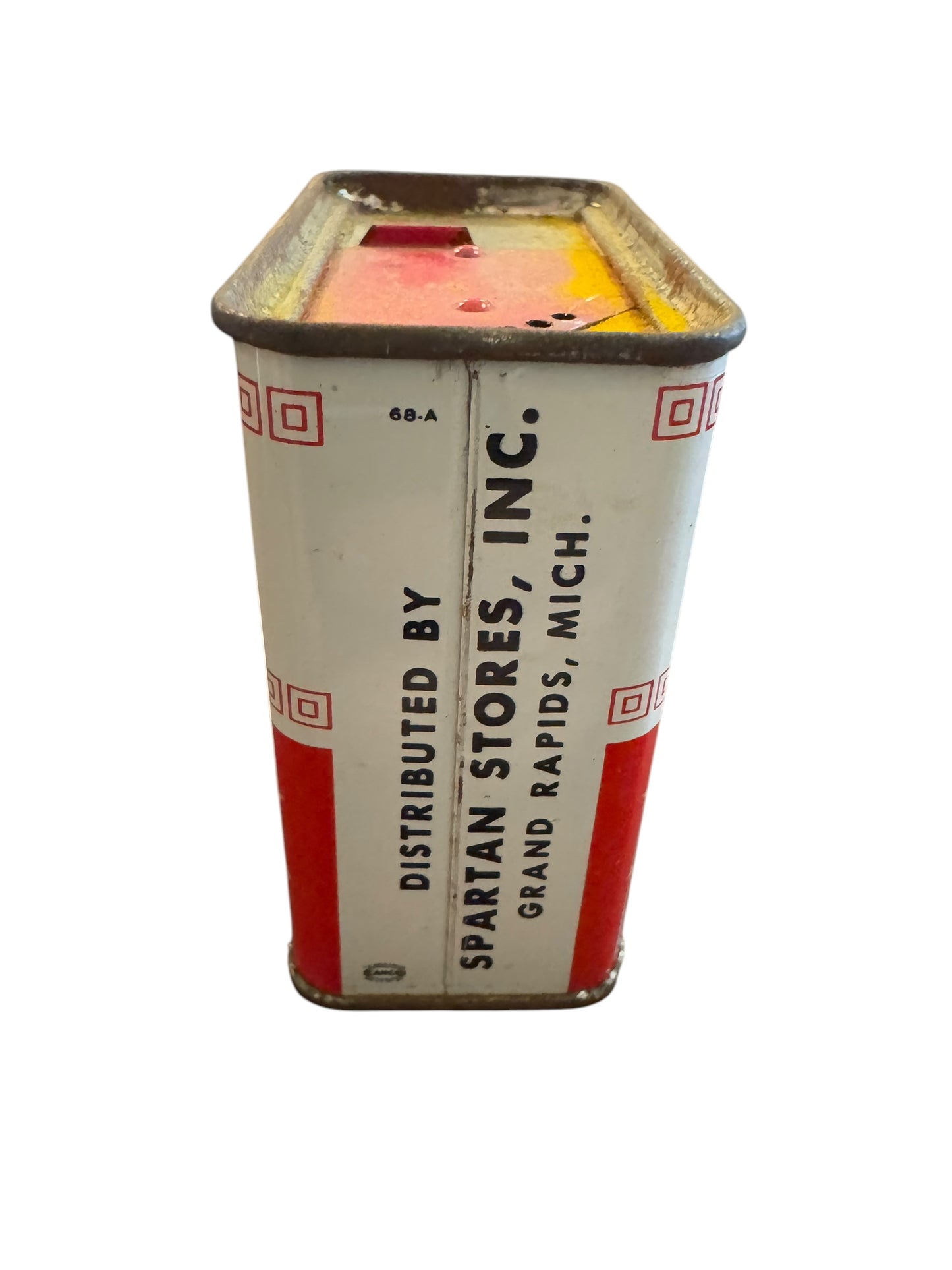 Vintage Spartan Turmeric 1 1/2 Oz Spice Tin Grand Rapids Michigan