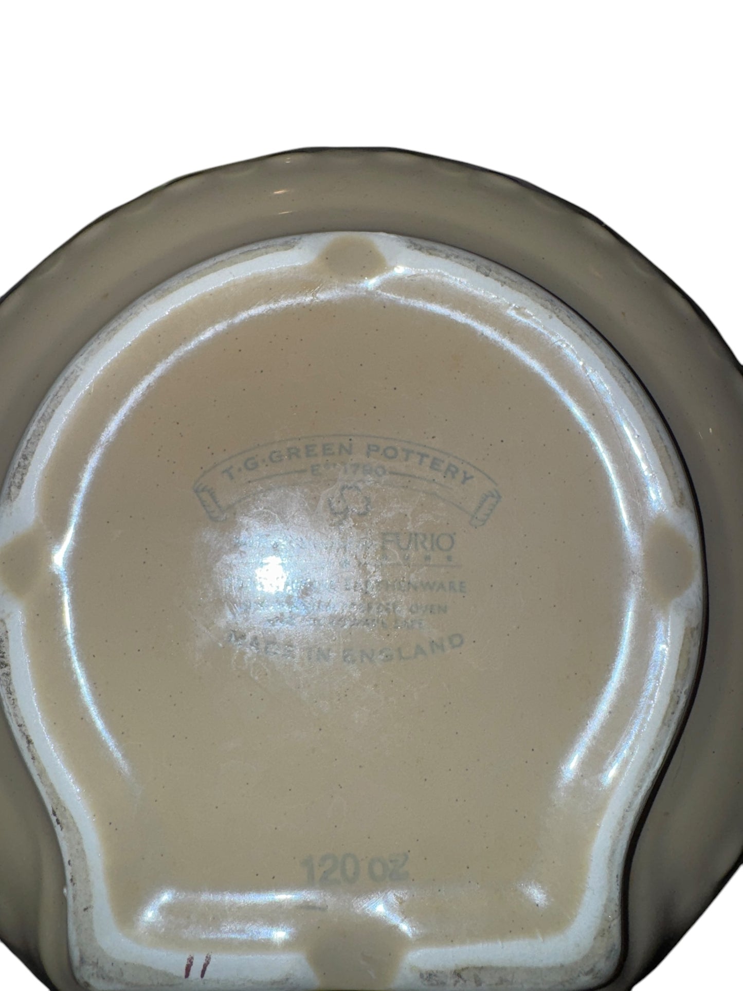 2 Vintage Cloverleaf T.G. Green 120 & 80 oz Pottery England