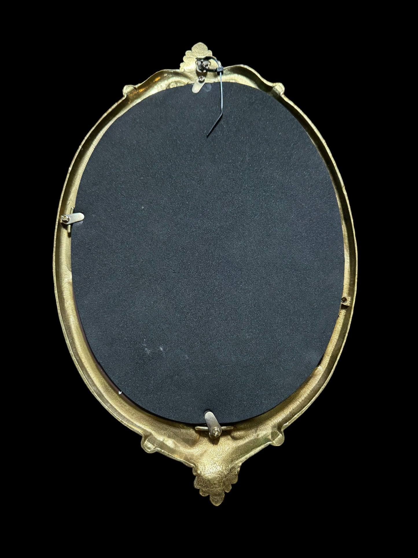 Vintage Brass Mythology Unicorn Mirror Magical Beast