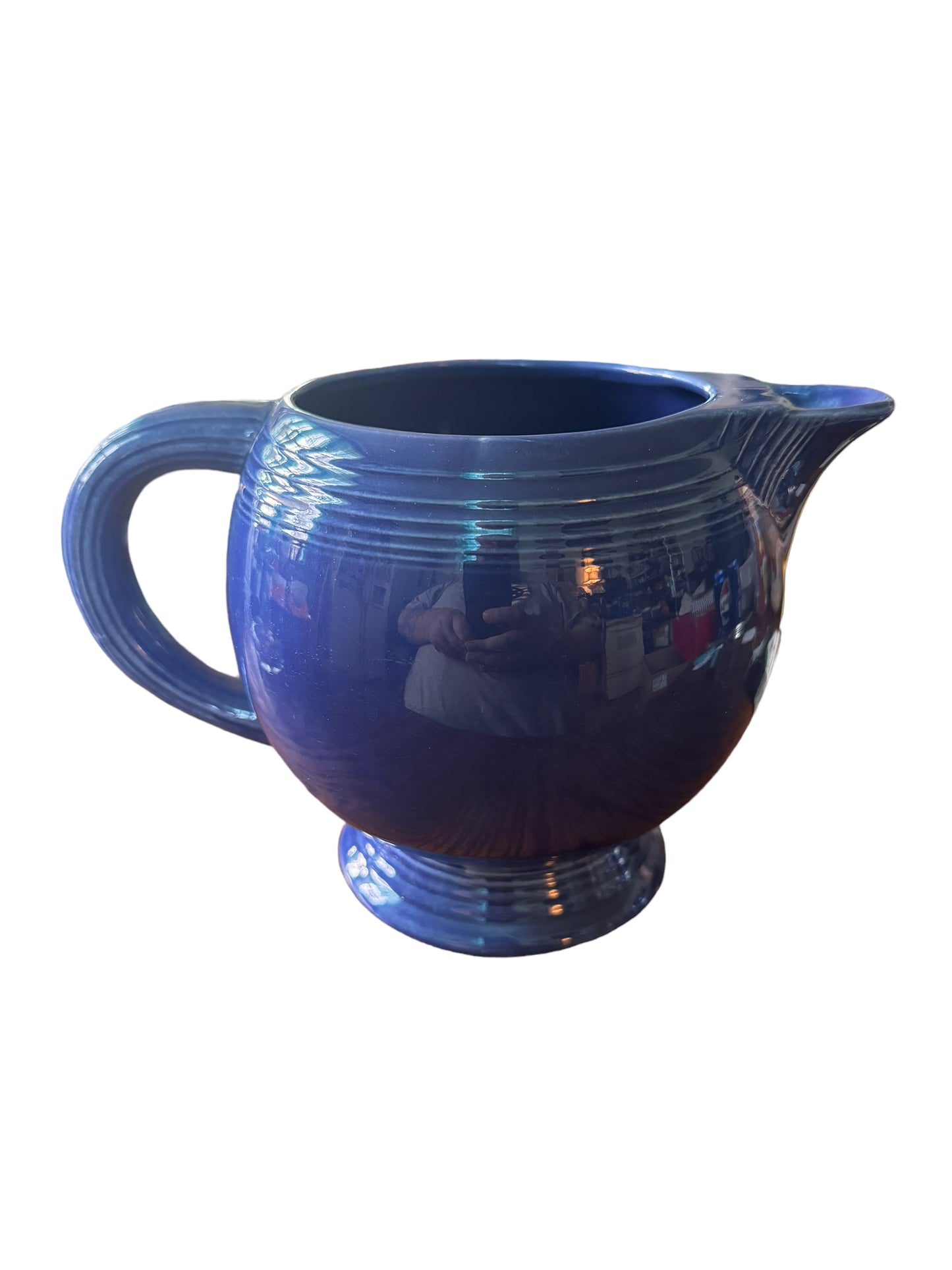 Fiesta Cobalt Ice Lip Pitcher - Flawless