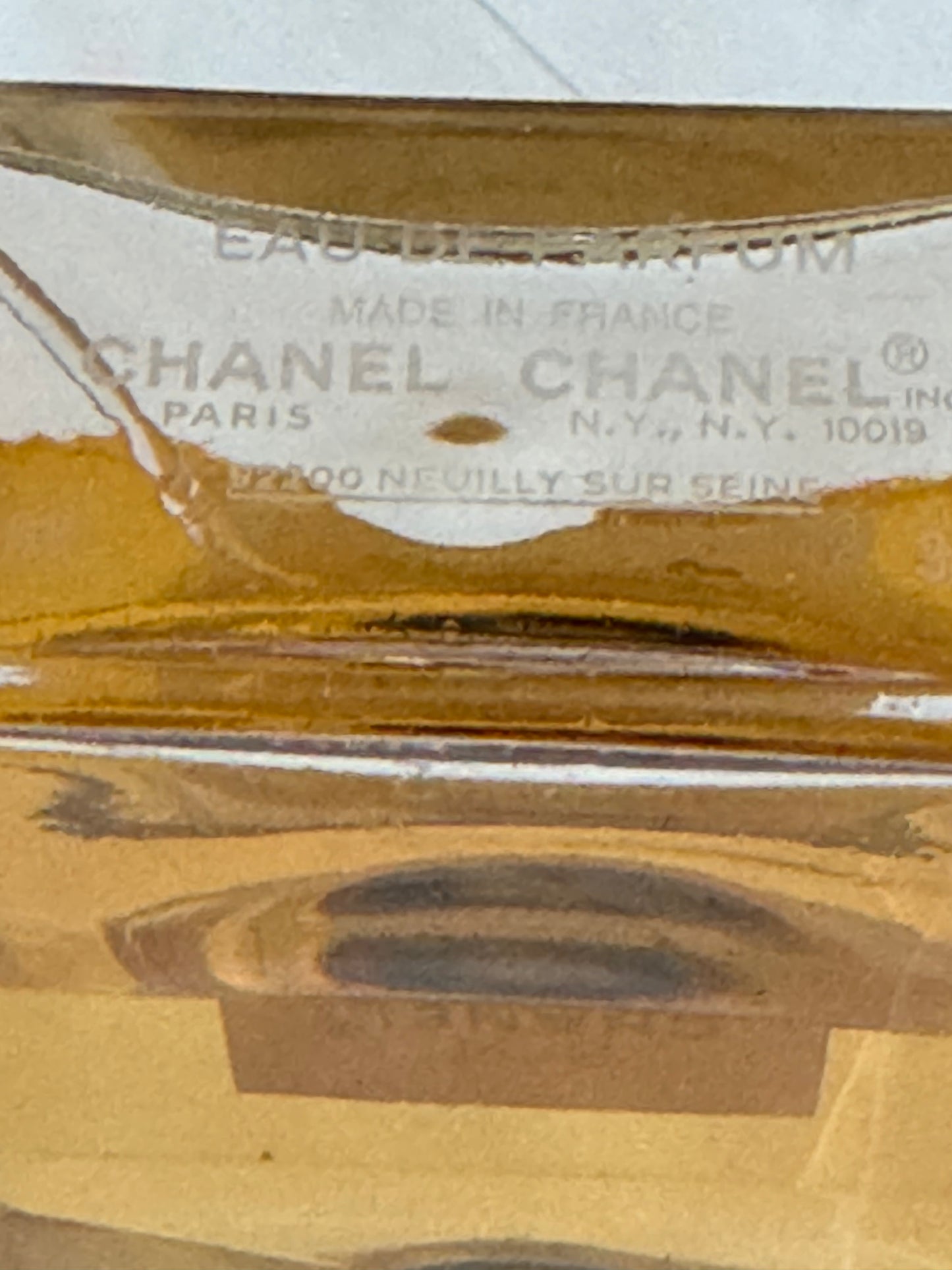 Vintage Chanel N05 Eau De Parfum Perfume Paris 3.4oz 75-80% Full