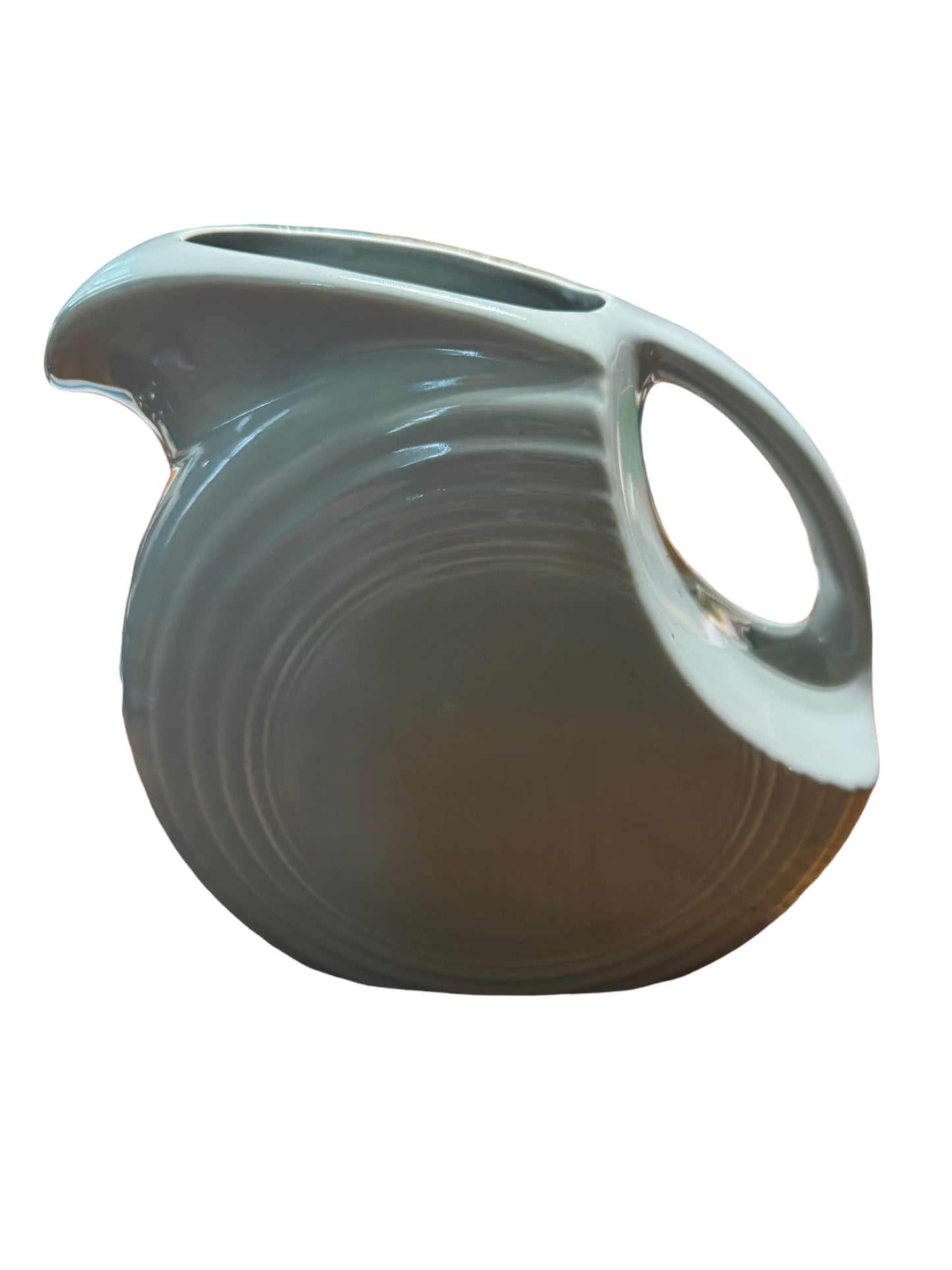 Fiesta Vintage GREY Disk Pitcher - FULL SIZE