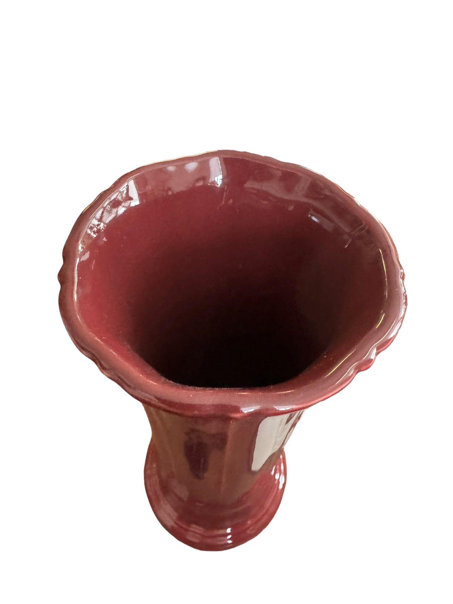 Fiesta Claret 8" Vase - New I’m
