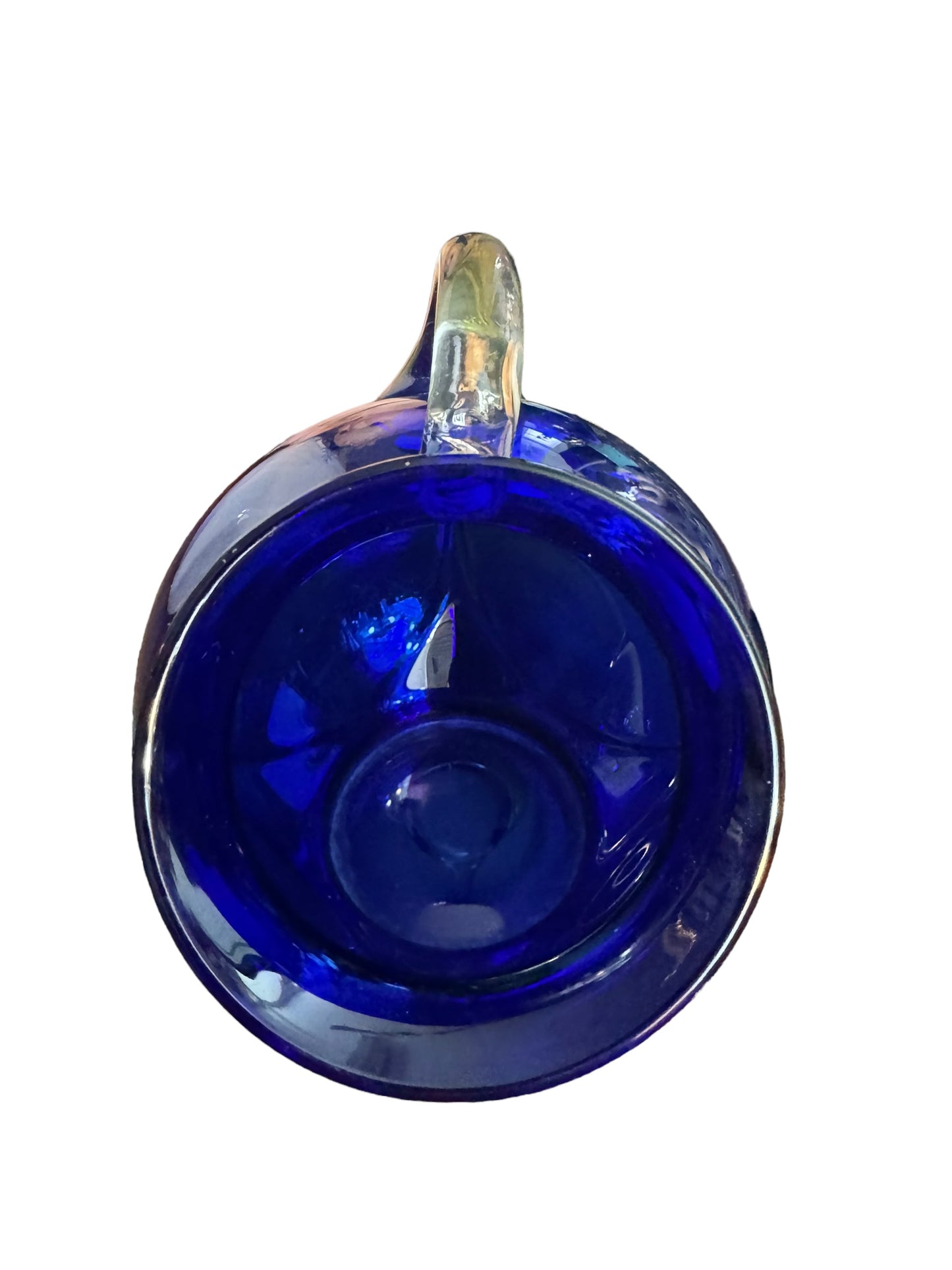 Cambridge 3400/98 Tilt Ball Creamer in Royal Blue 1930s