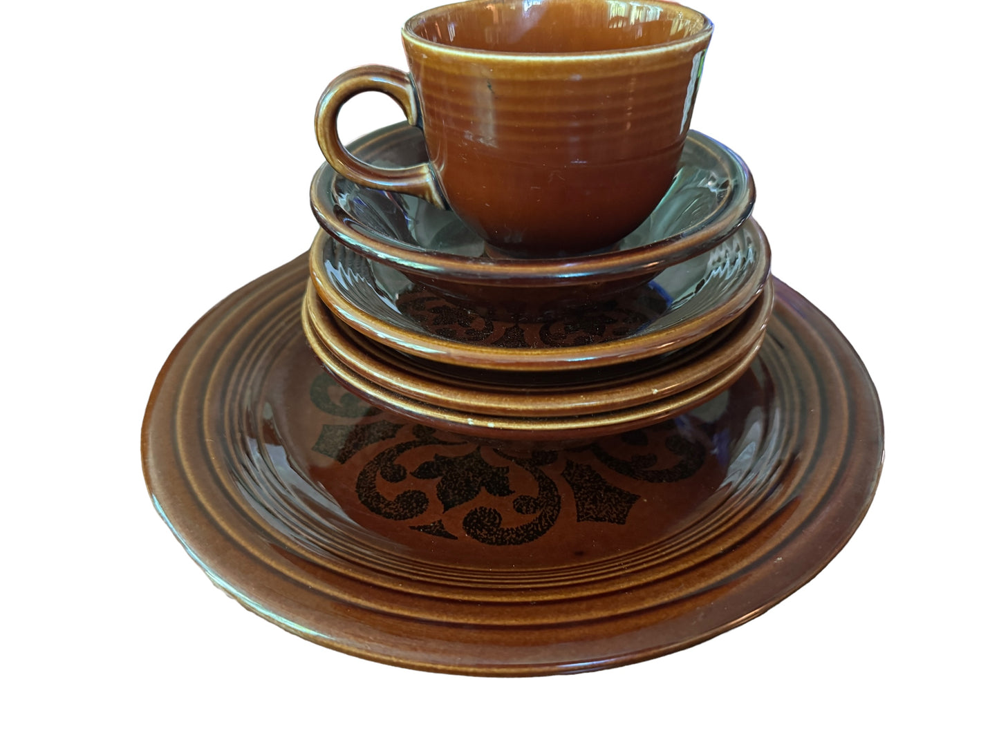 Fiesta Amberstone 6 Piece Place Setting Sheffield