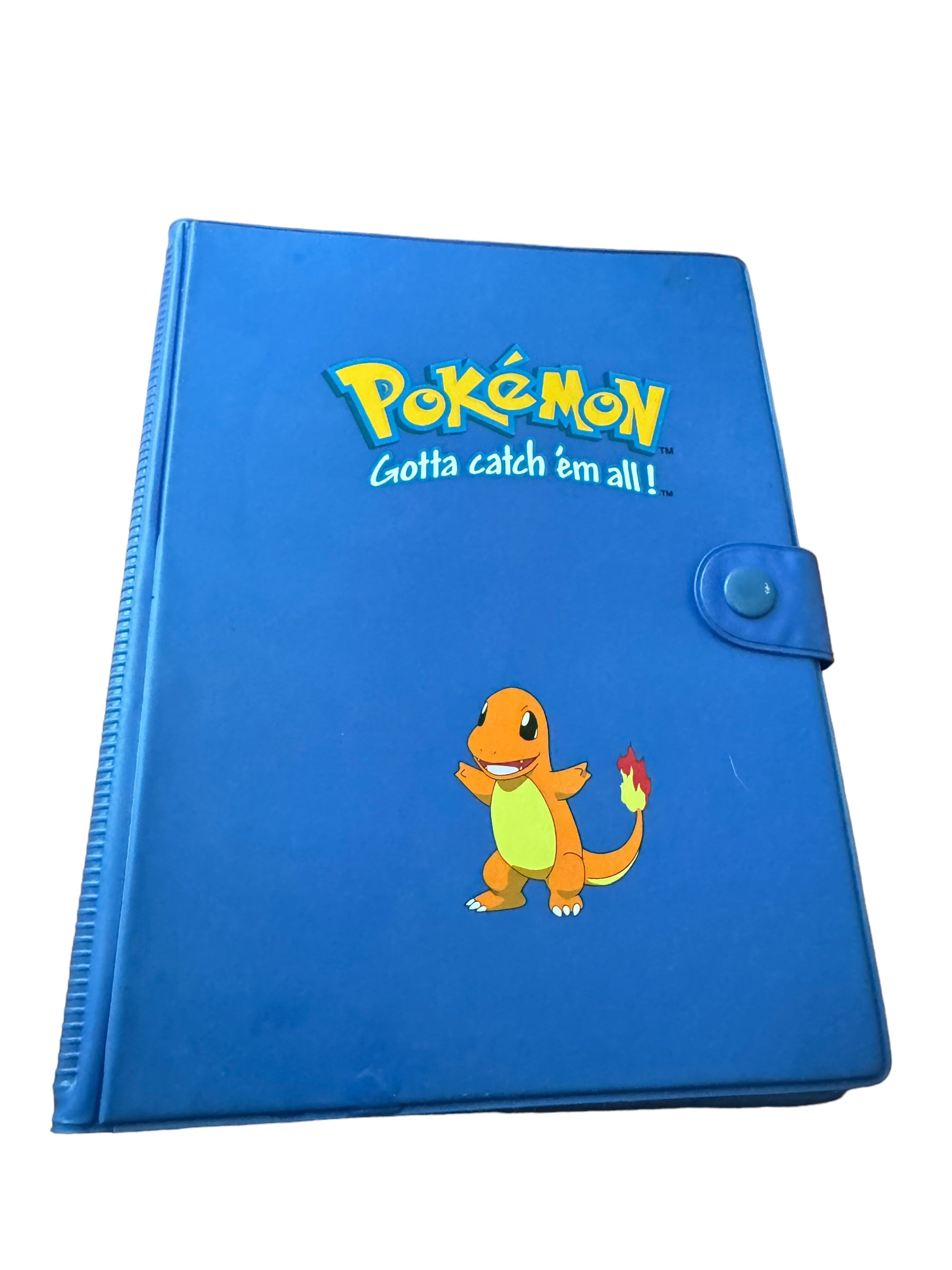 Pokmon Card Binder Blue Charmander Pokmon Card Binder Blue Charmander
