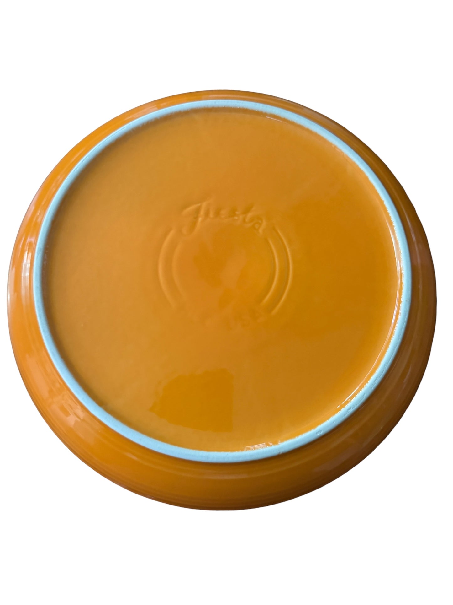Fiesta Bowl Plate in Butterscotch 10 1/2”
