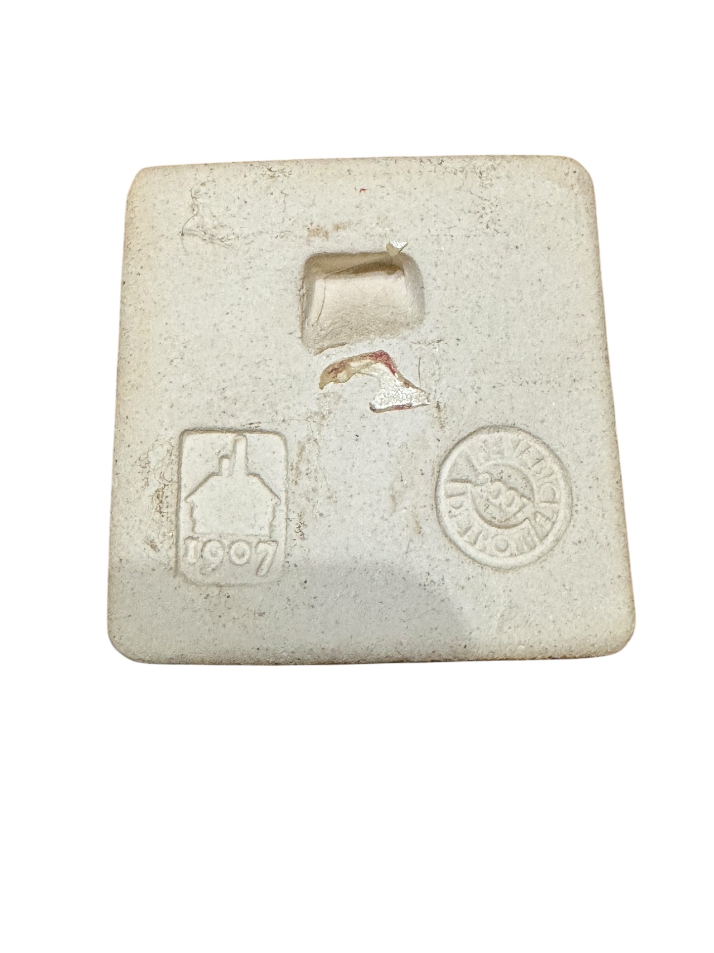 Pewabic 2007 Sea Green Wasp / Bee Tile
