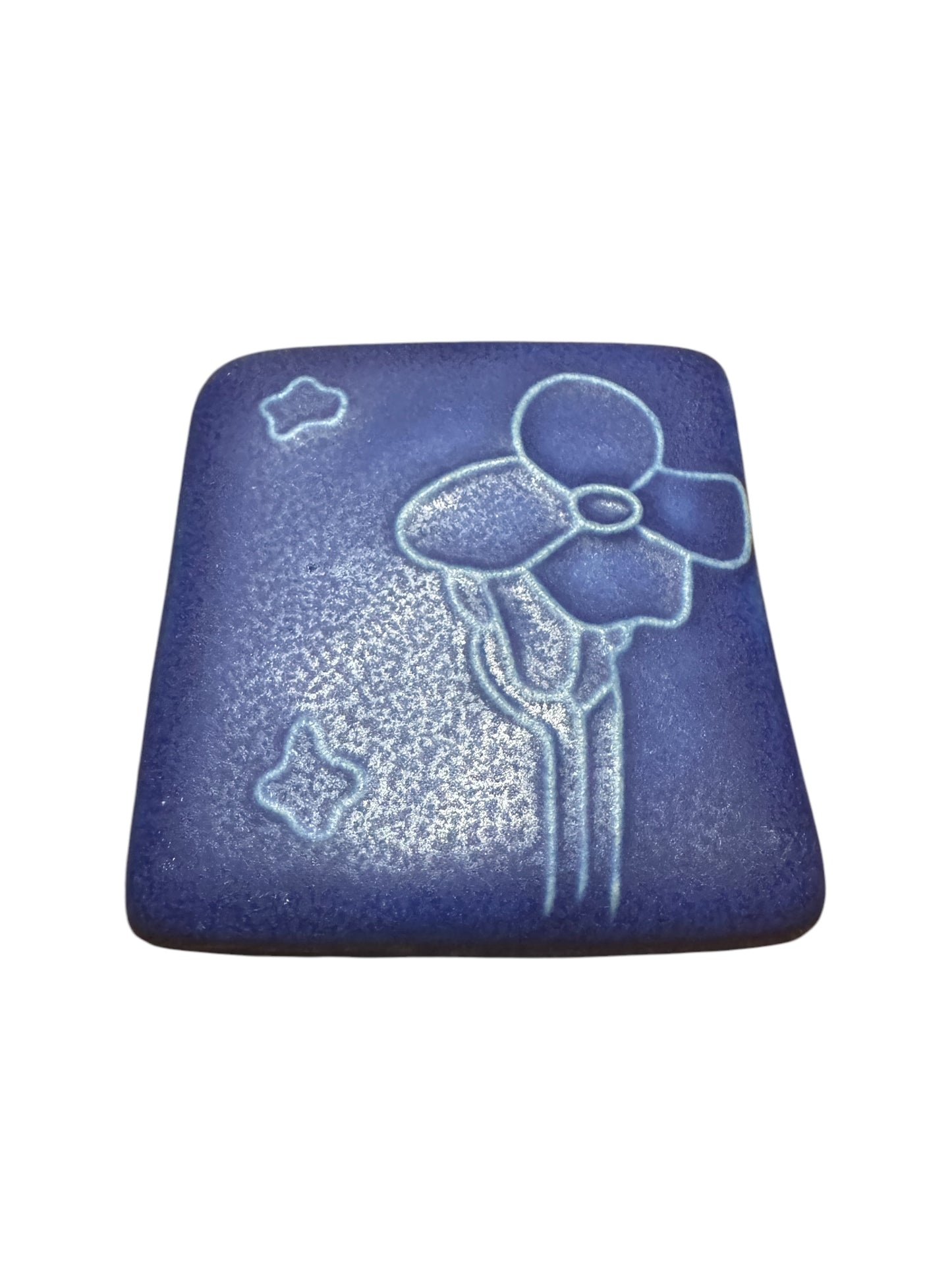 Pewabic 2011 Blue Flower Tile