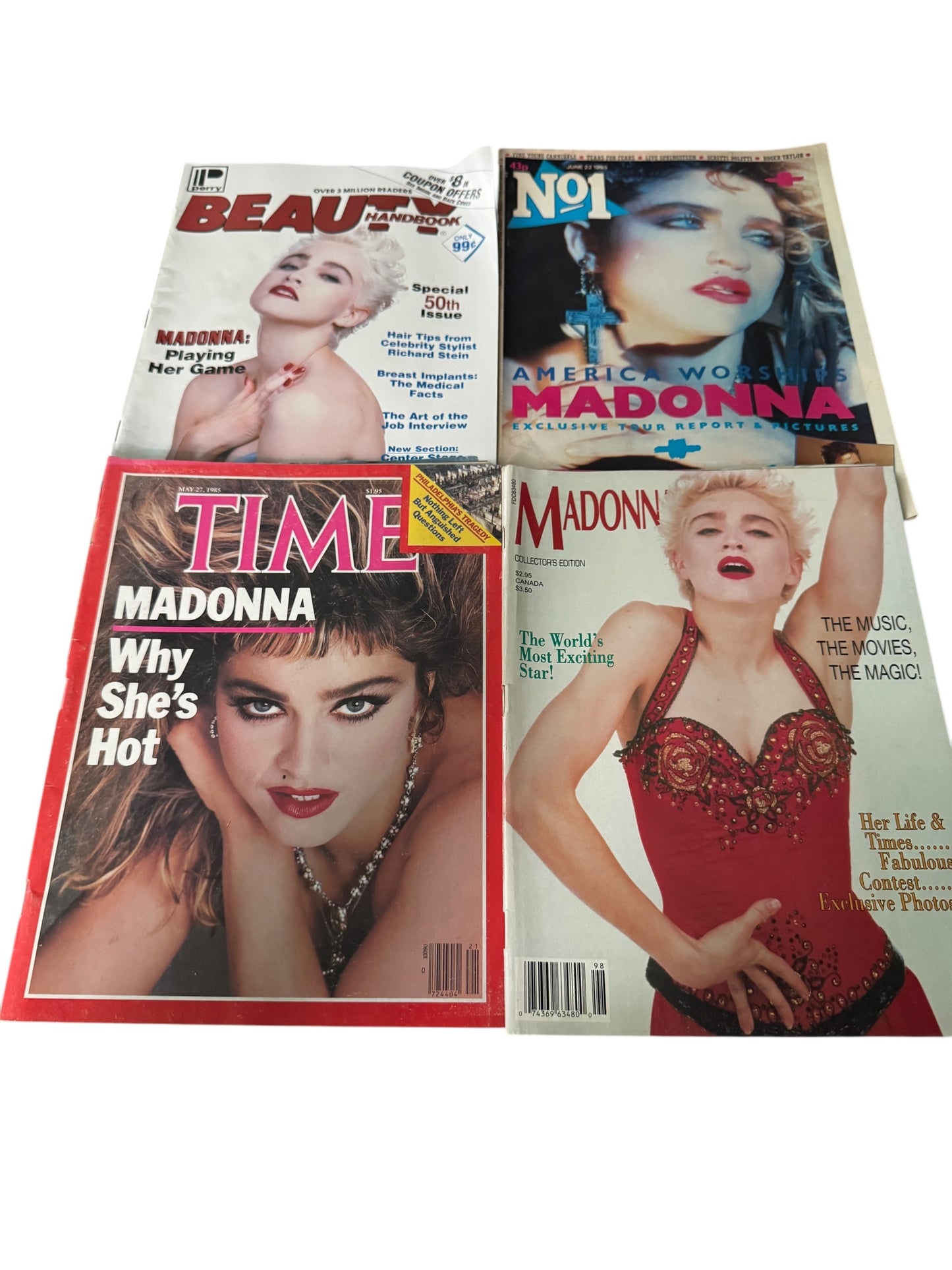 Huge Lot of 27 Early Madonna Magazines from Early 80s +