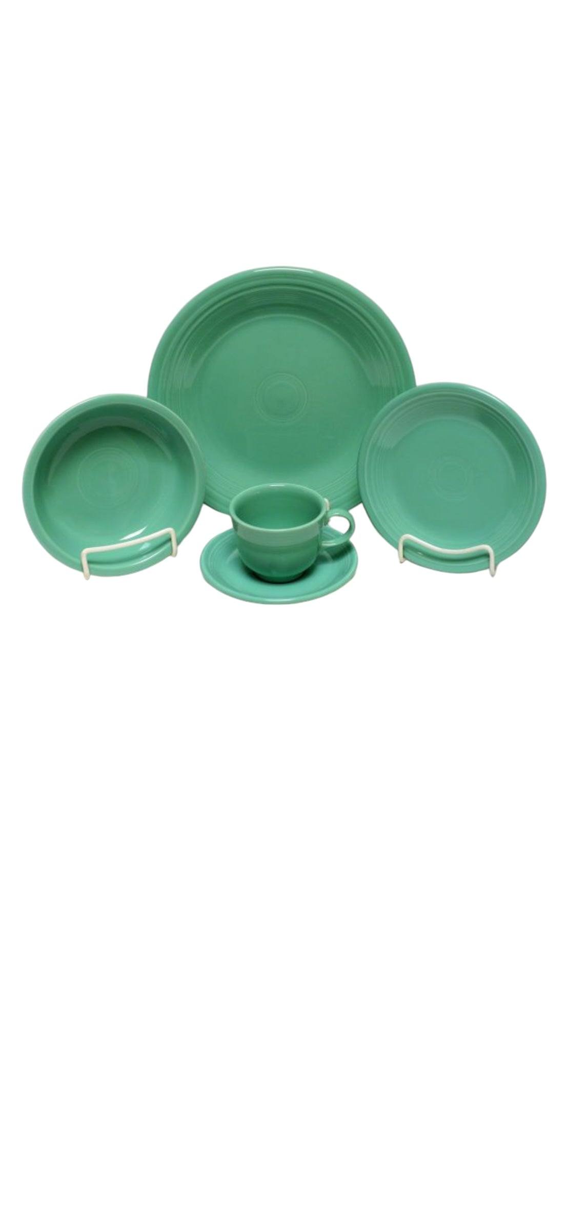 Fiesta Seamist 5 Piece Place Setting NEW Retired