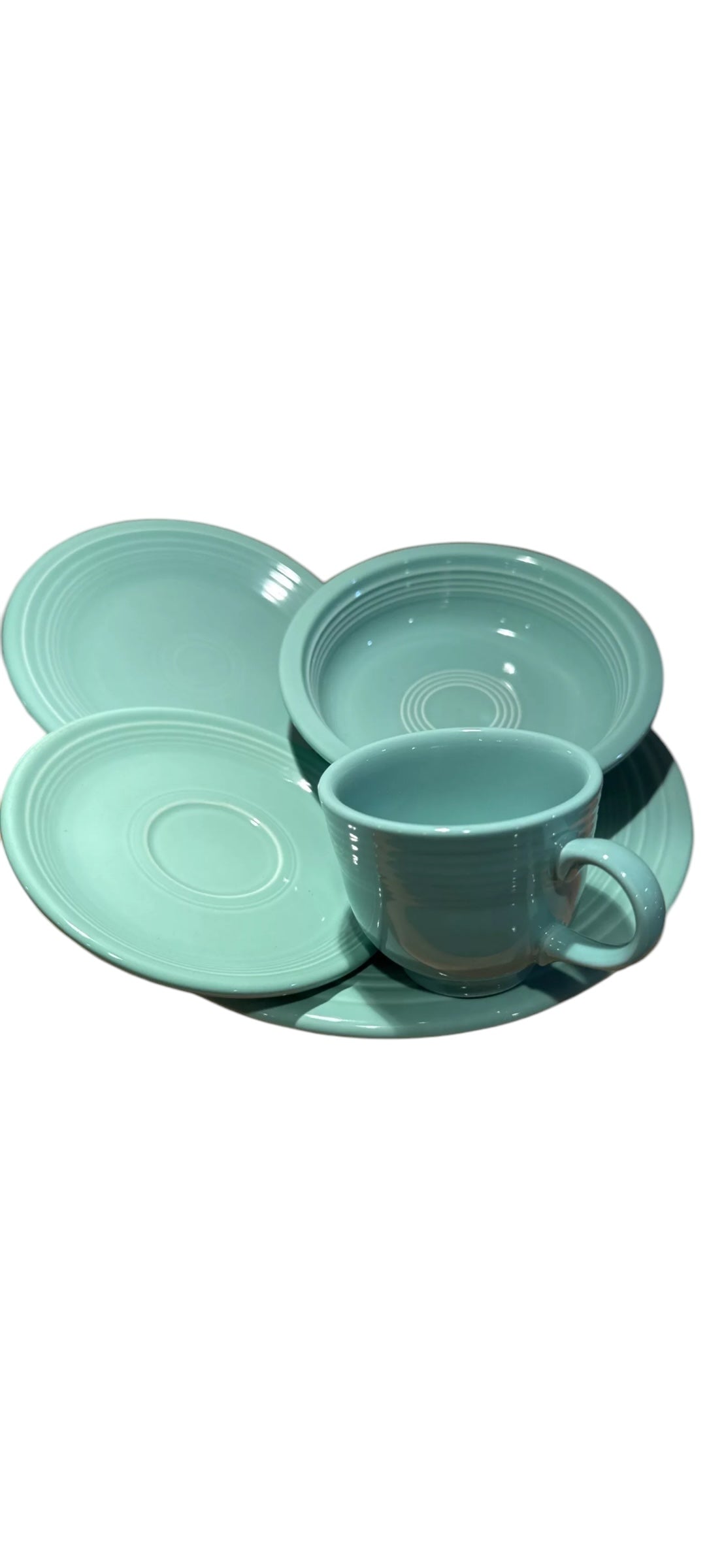 Fiesta Seamist 5 Piece Place Setting NEW Retired