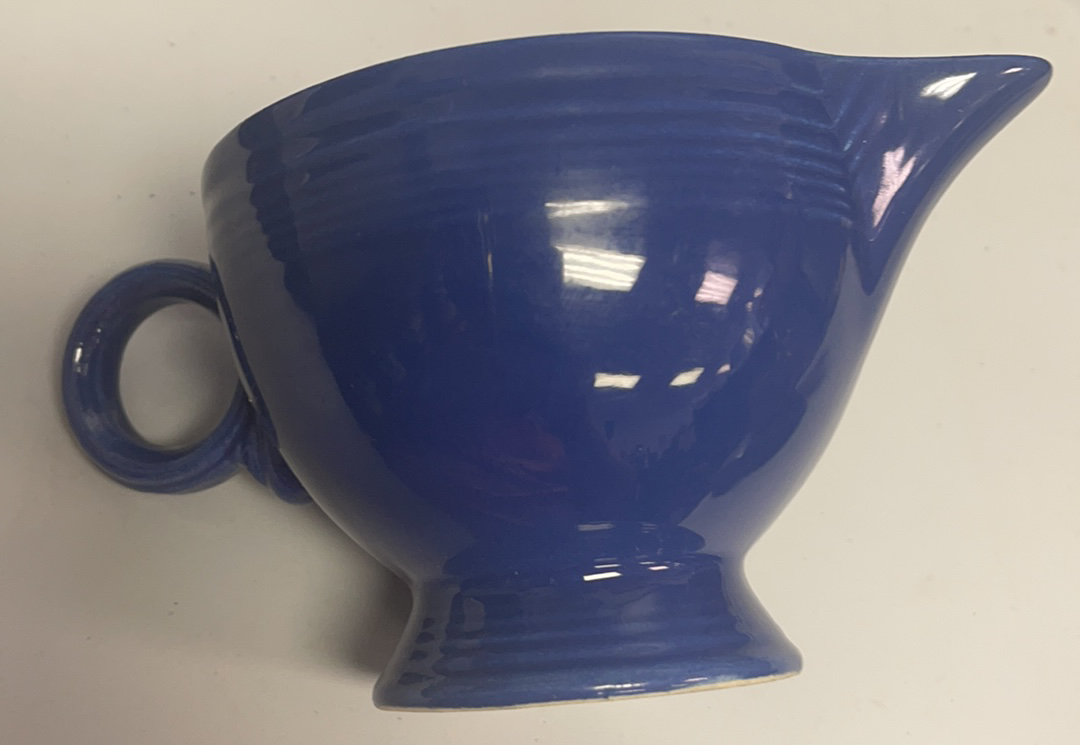 Fiesta Cobalt Blue Creamer Vintage