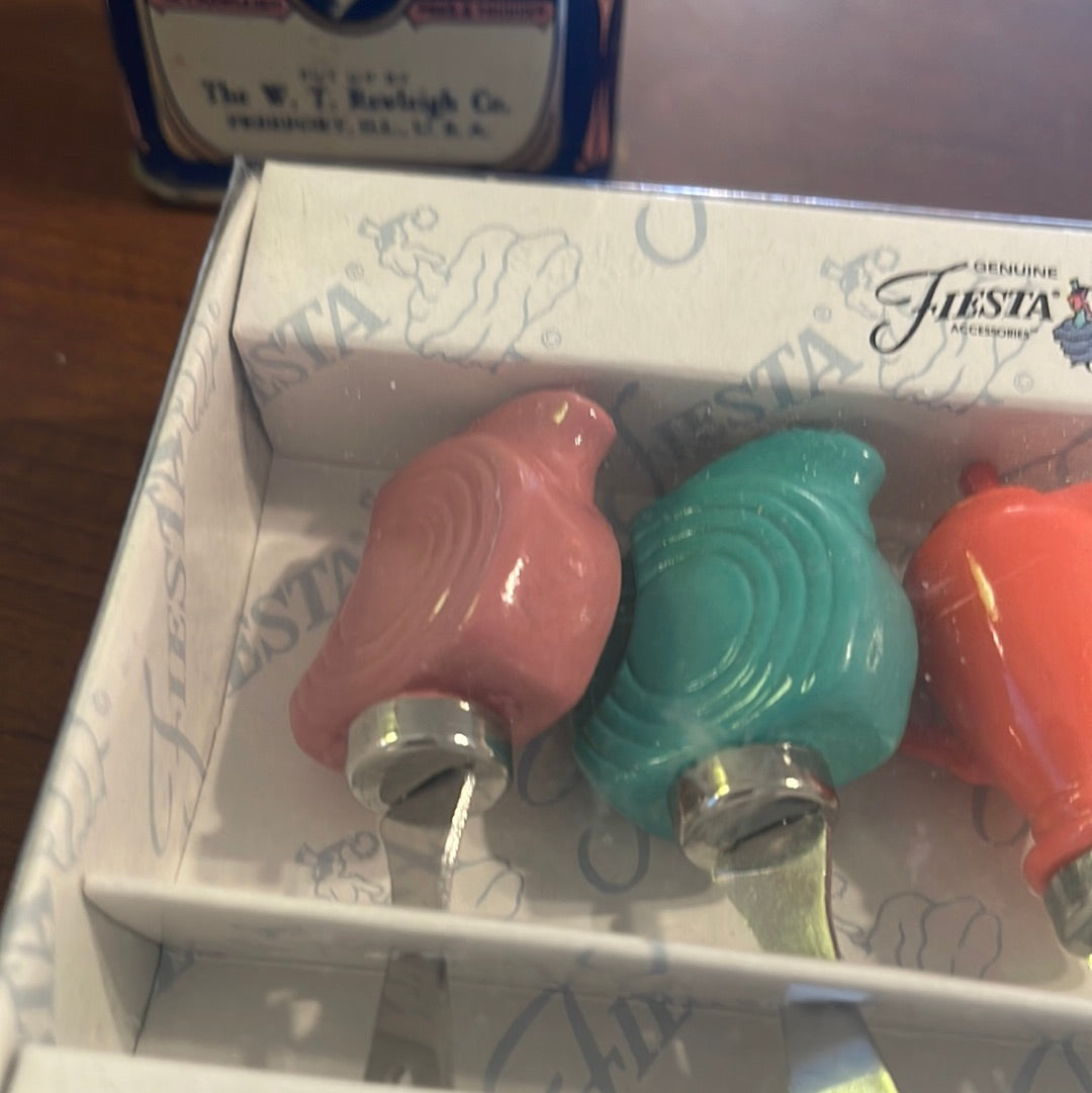 Fiesta 4 PIECE GOURMET PICK SET - RETIRED NIB