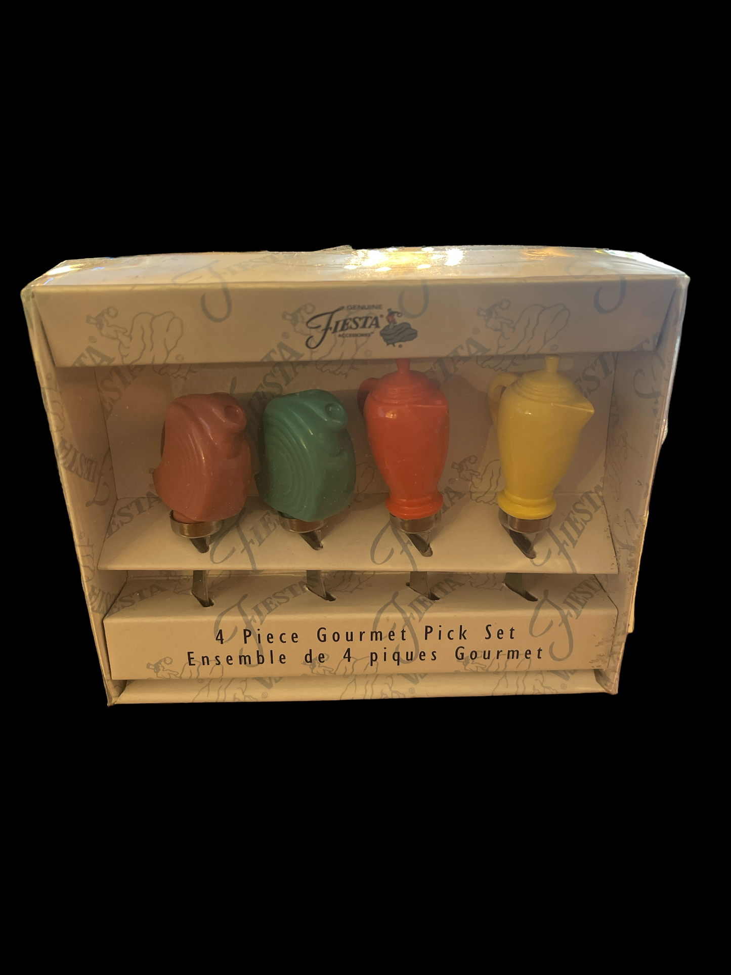 Fiesta 4 PIECE GOURMET PICK SET - RETIRED NIB