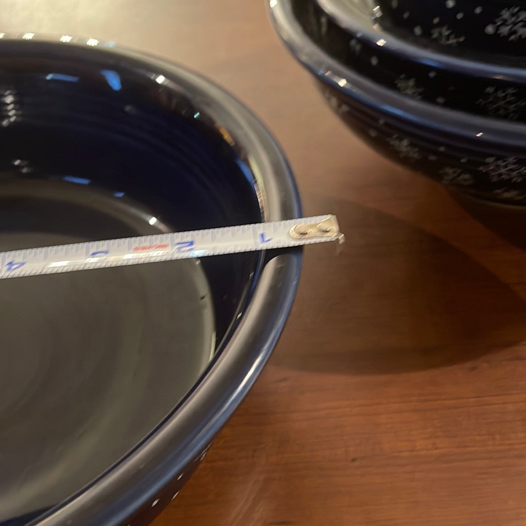 Fiesta Large 2qt. Serving Bowl with Snowflake Decal (Betty Crocker Exclusive)