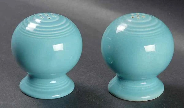 Fiesta Vintage Salt and Pepper set in Turquoise