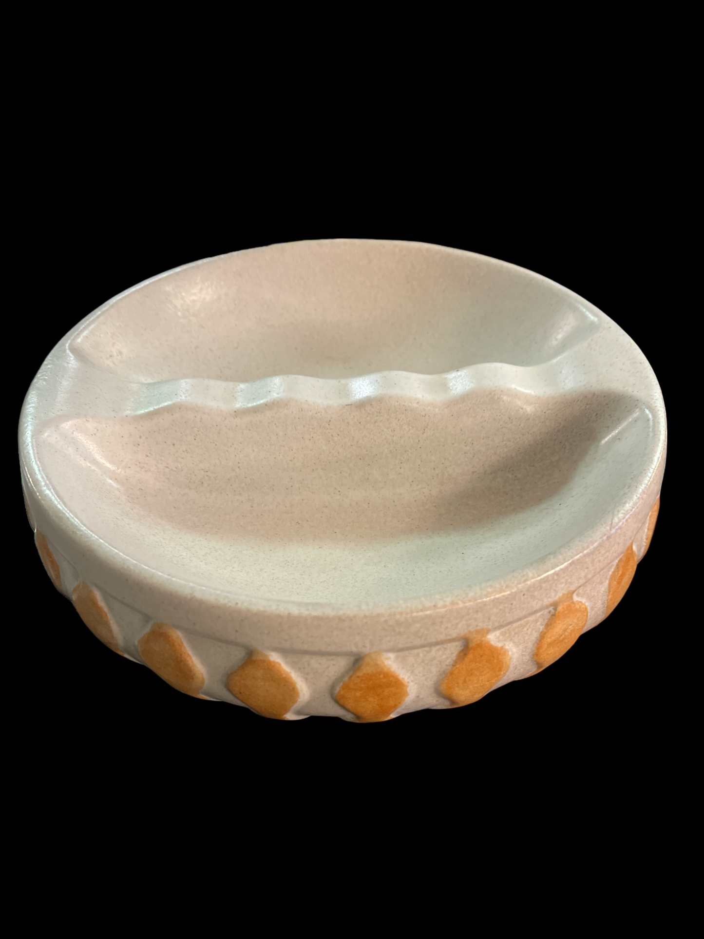 Vintage Royal Haegar 8 1/2" Ashtray 1960s Mid Century Modern BoHo