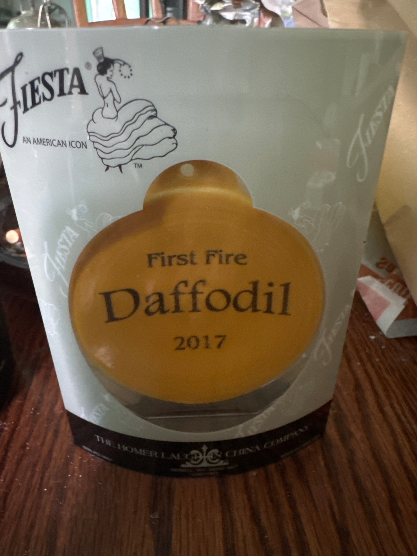 Fiesta Ornament First Fire Daffodil 2017