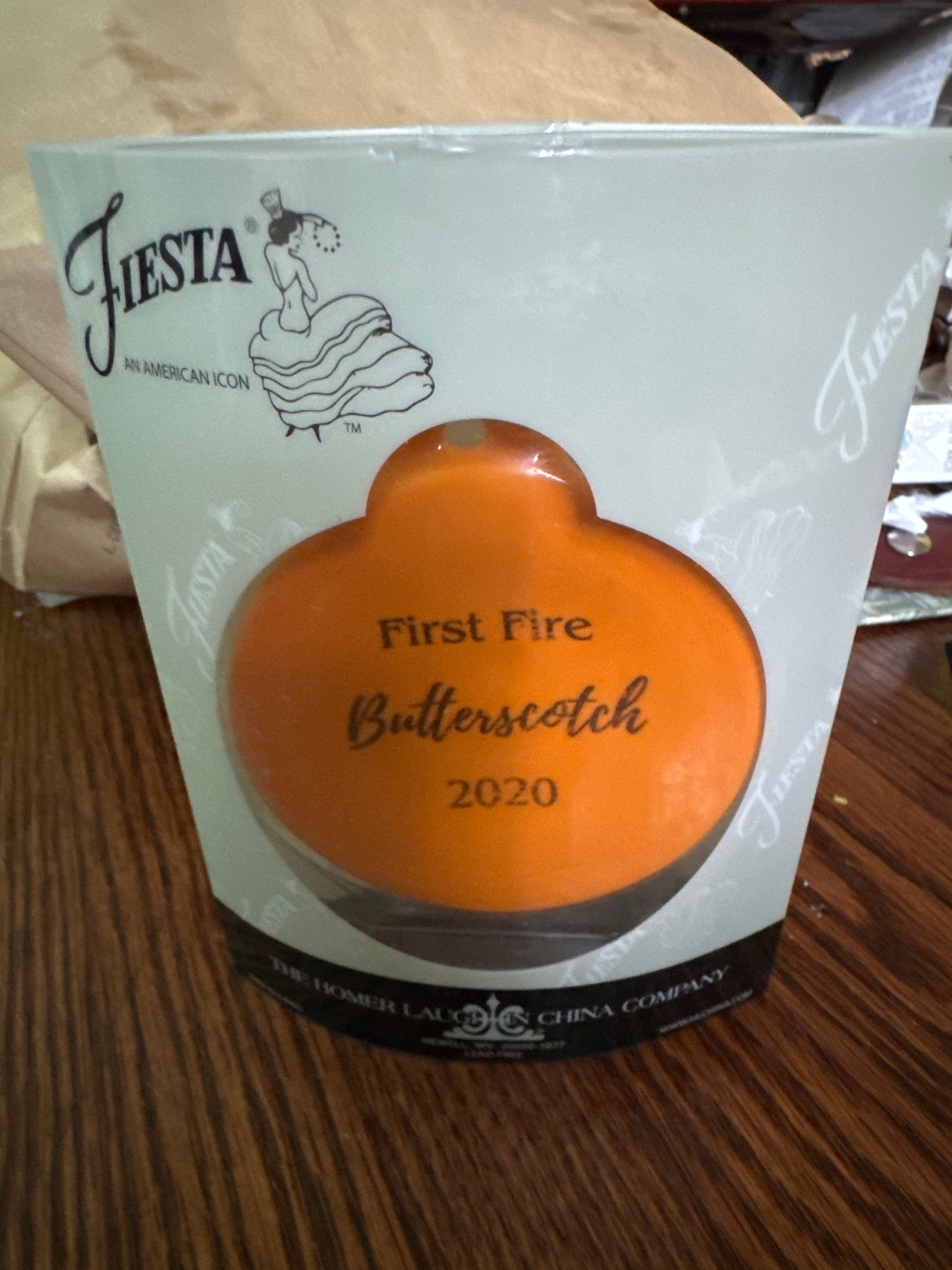 Fiesta Ornament First Fire Butterscotch 2020