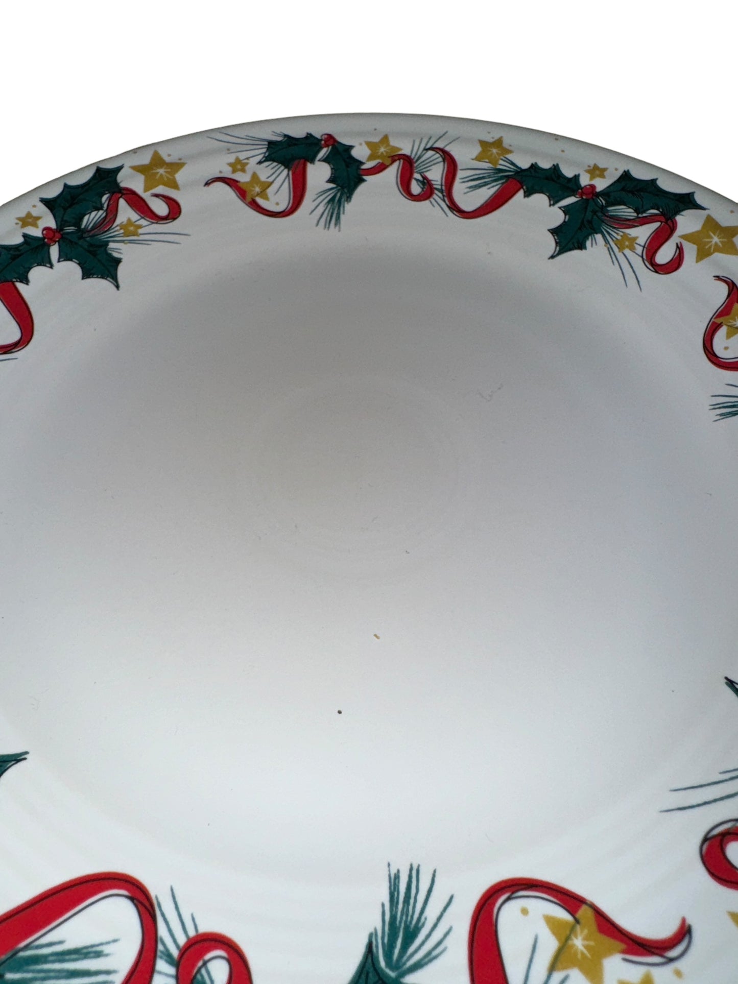 Fiesta Holly and Stars 9” Luncheon Plate 2007 (Dillard Exclusive)