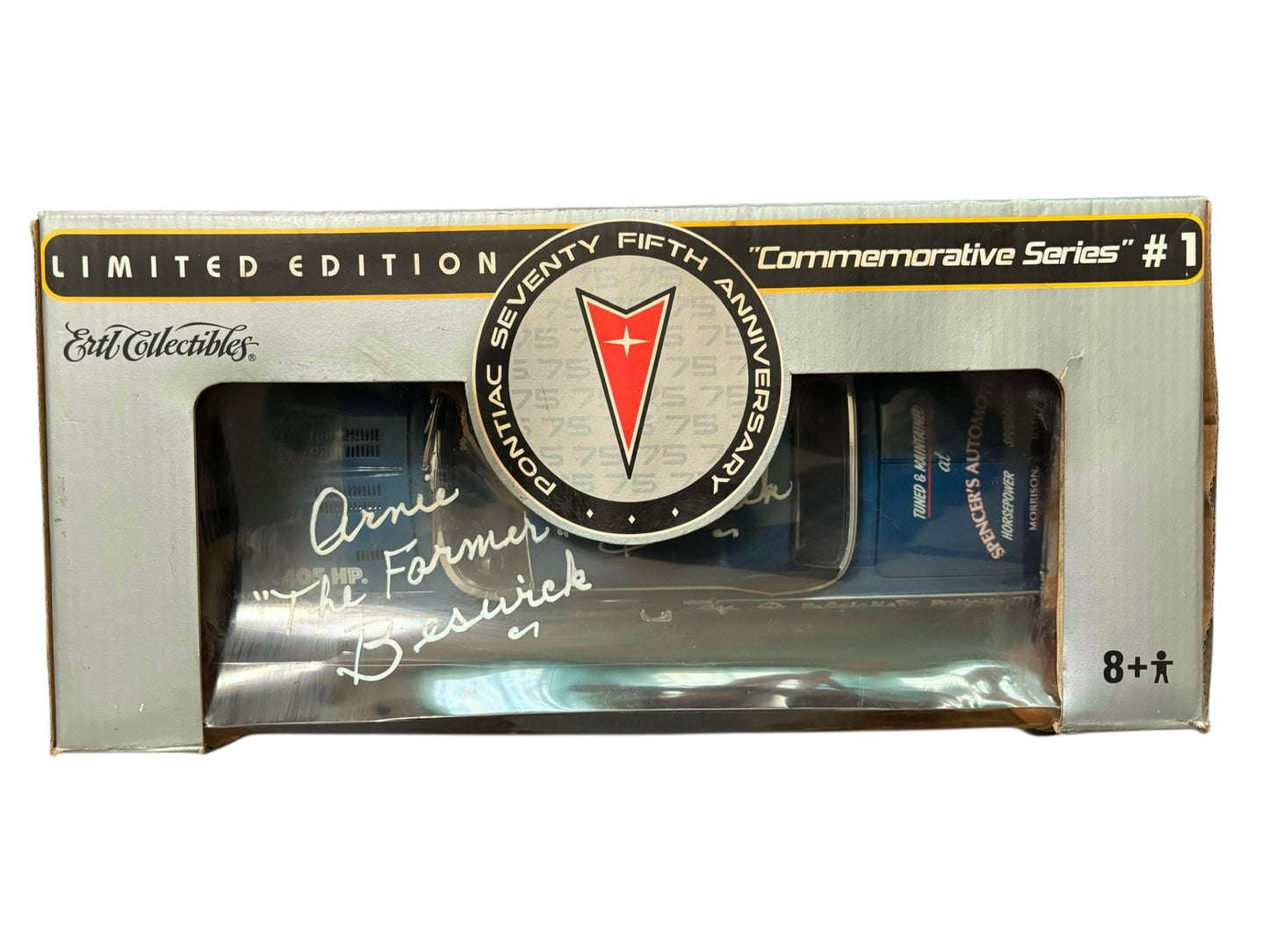 Arnie “The Farmer” Beswick Signed 1962 Catalina Limited Edition Collectors Car By Ertl Collectibles